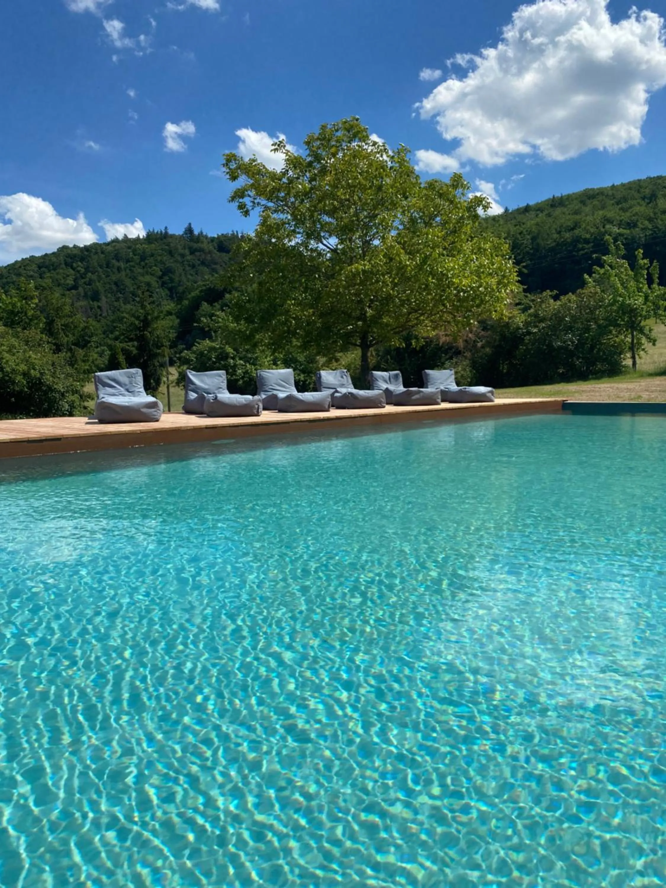 Swimming pool in Hotel - Restaurant Bastenhaus