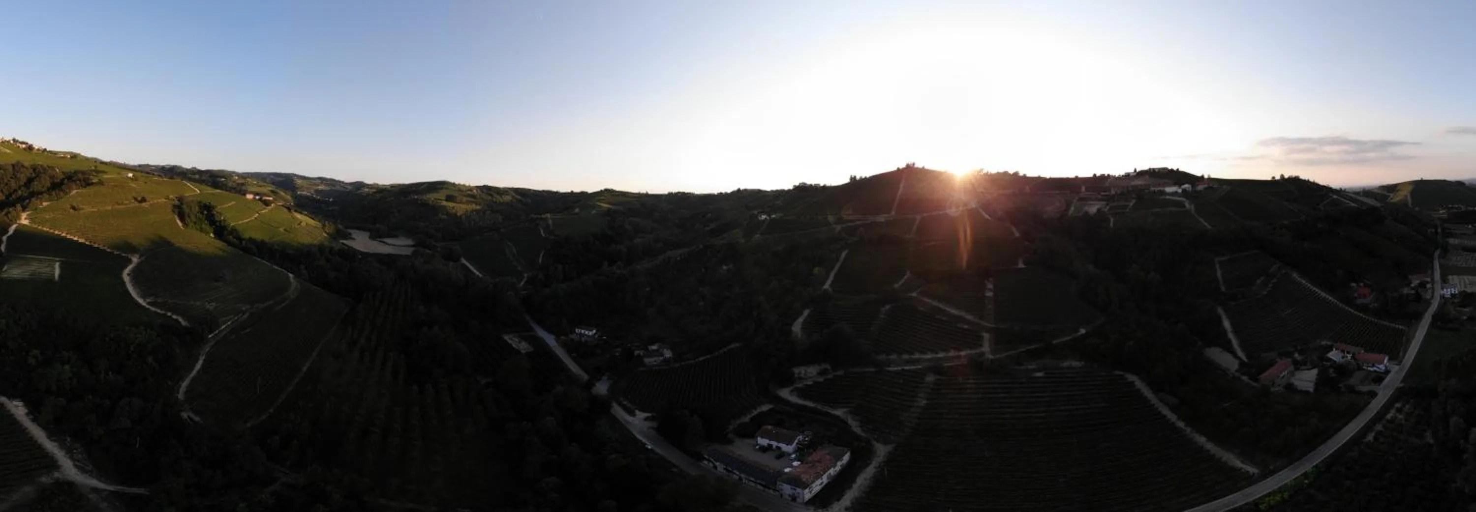 Bird's eye view in Marcarini Agriturismo