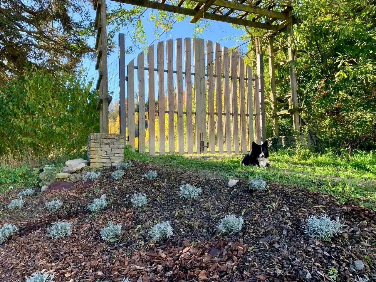 Garden in Marcarini Agriturismo