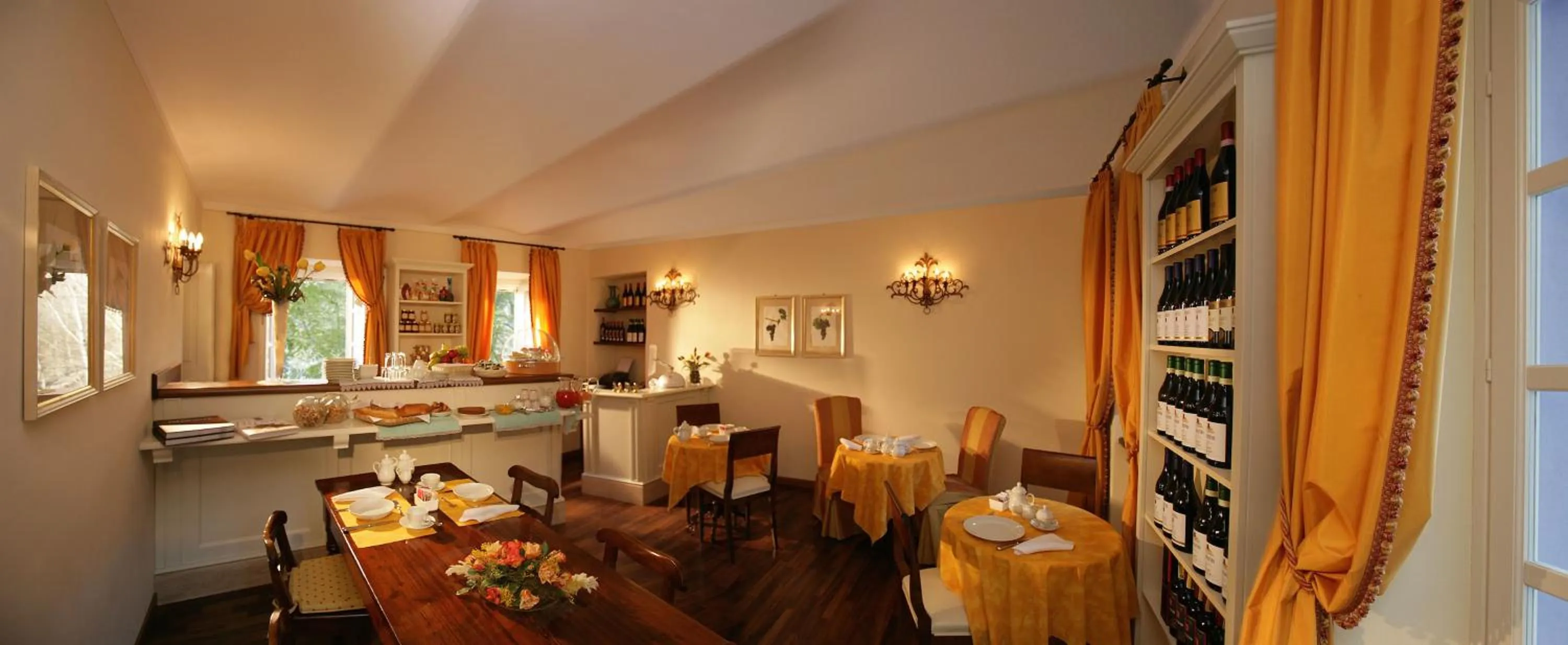 Decorative detail in Marcarini Agriturismo