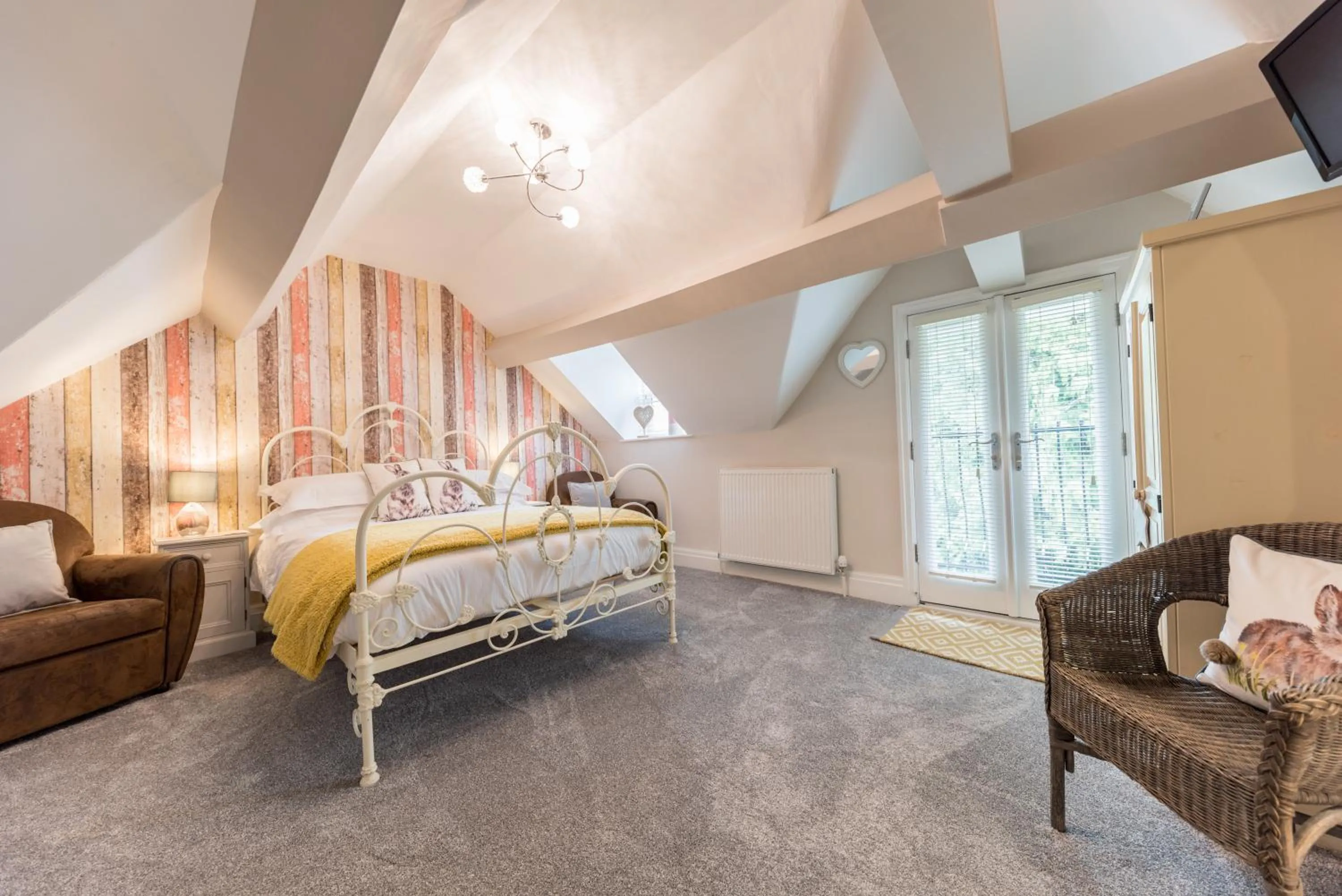 Bedroom, Bed in Heidi's Grasmere Lodge