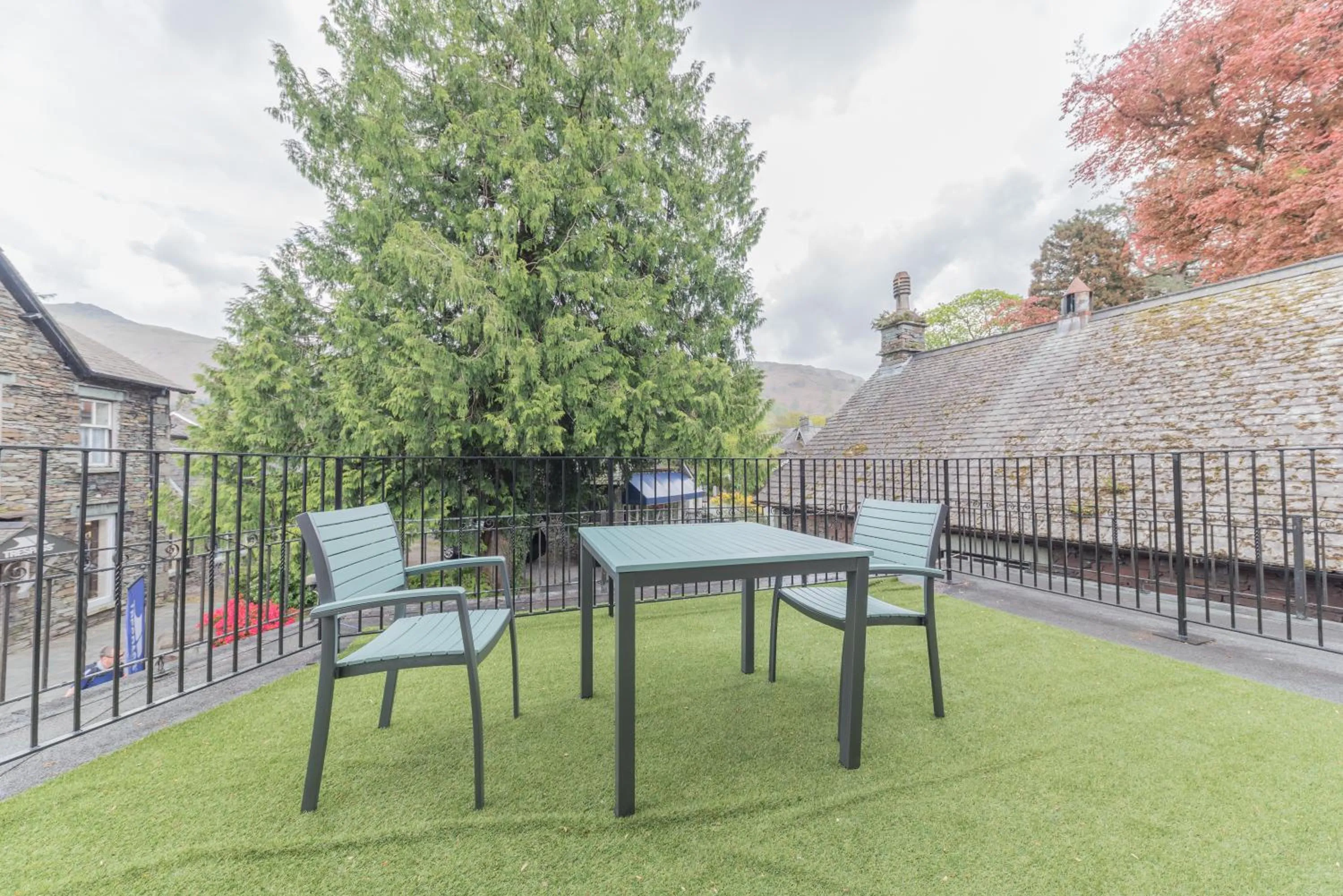 Balcony/Terrace in Heidi's Grasmere Lodge