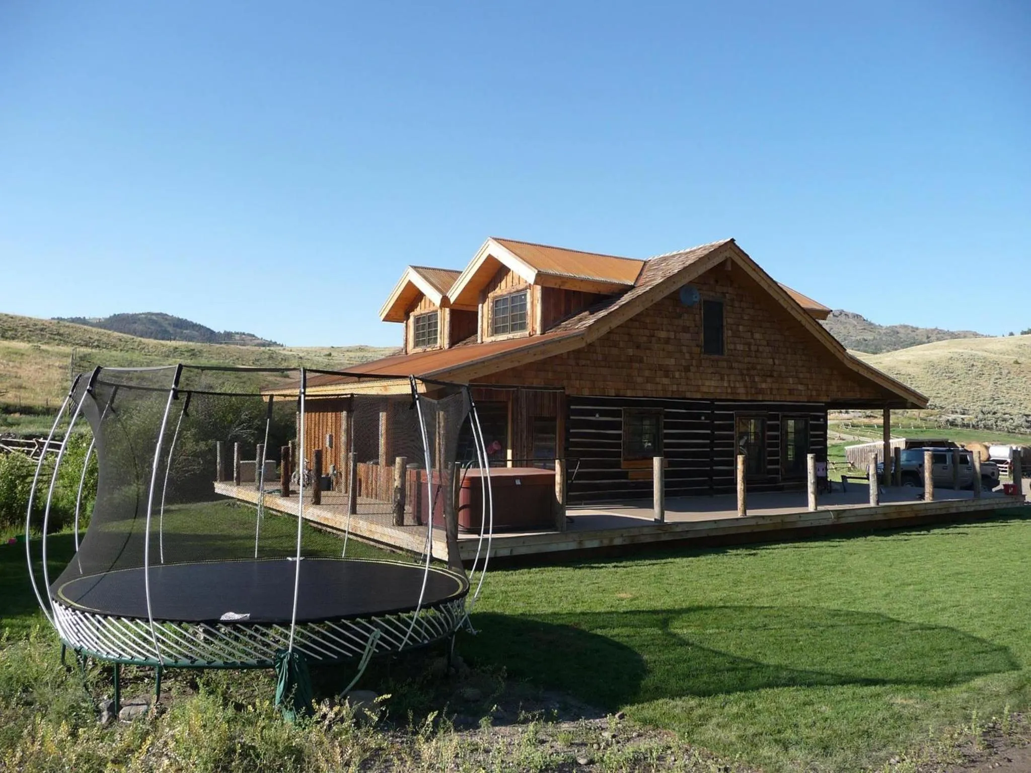 Property building in Schoolhouse Cabin