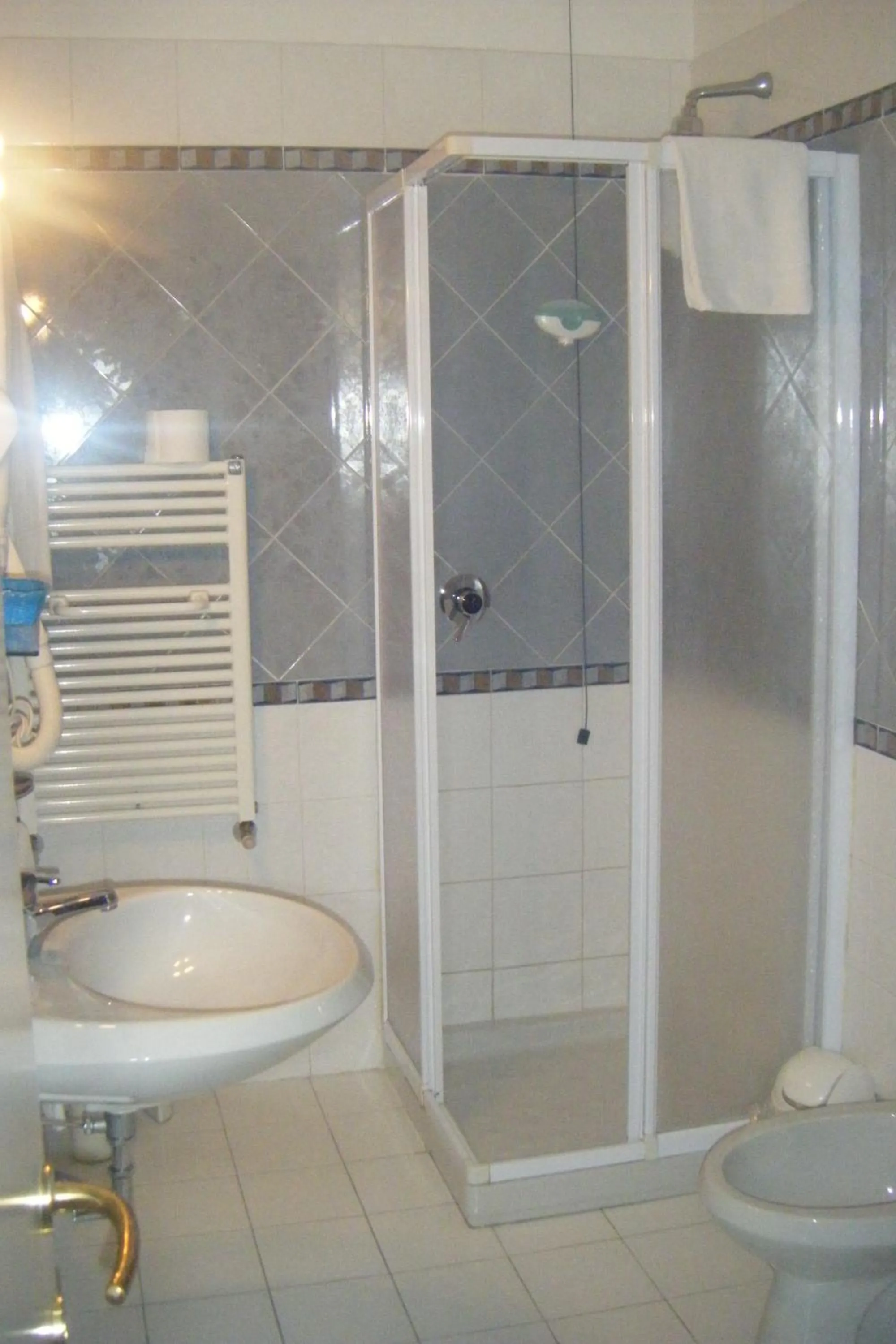 Bathroom in Hotel Nastro Azzurro