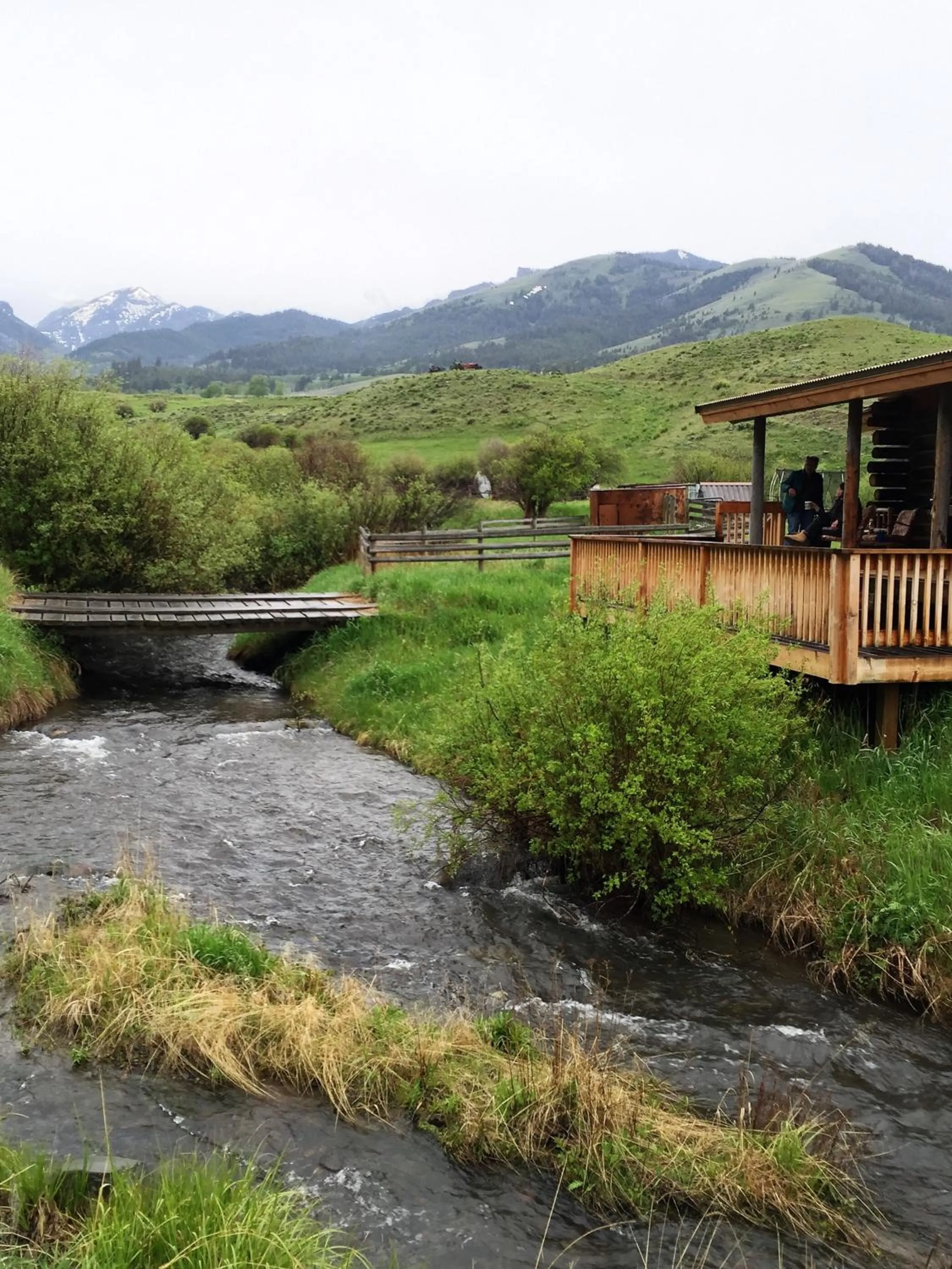 Property building in Creek Cabin