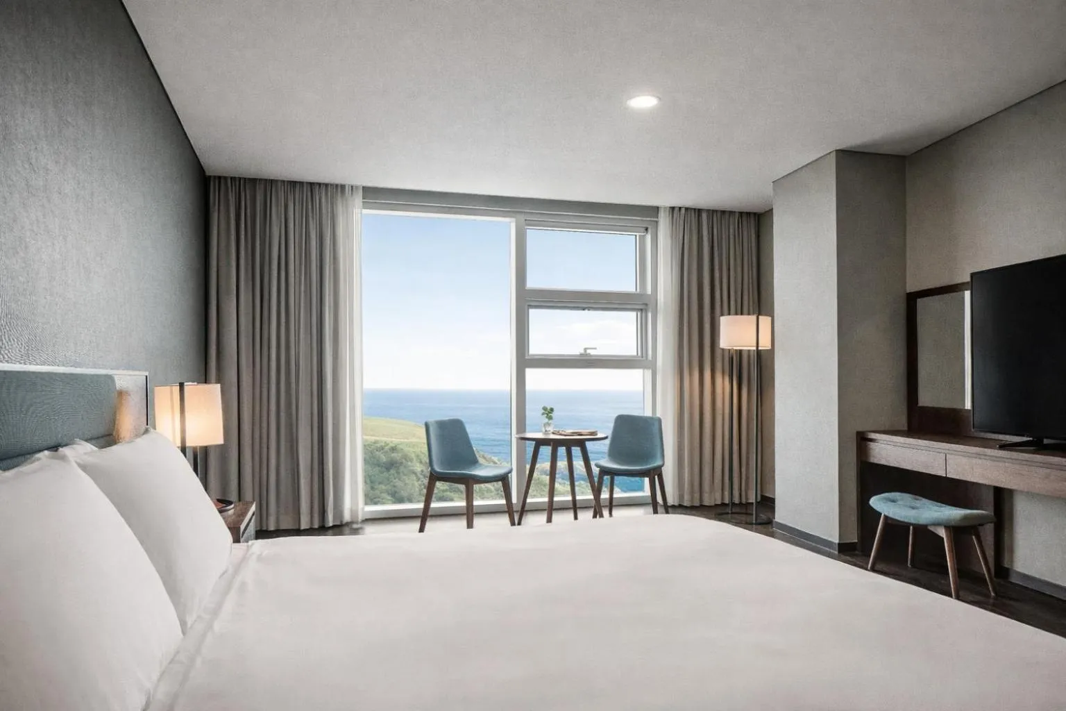 Mountain view, Bed in Hotel Tops 10