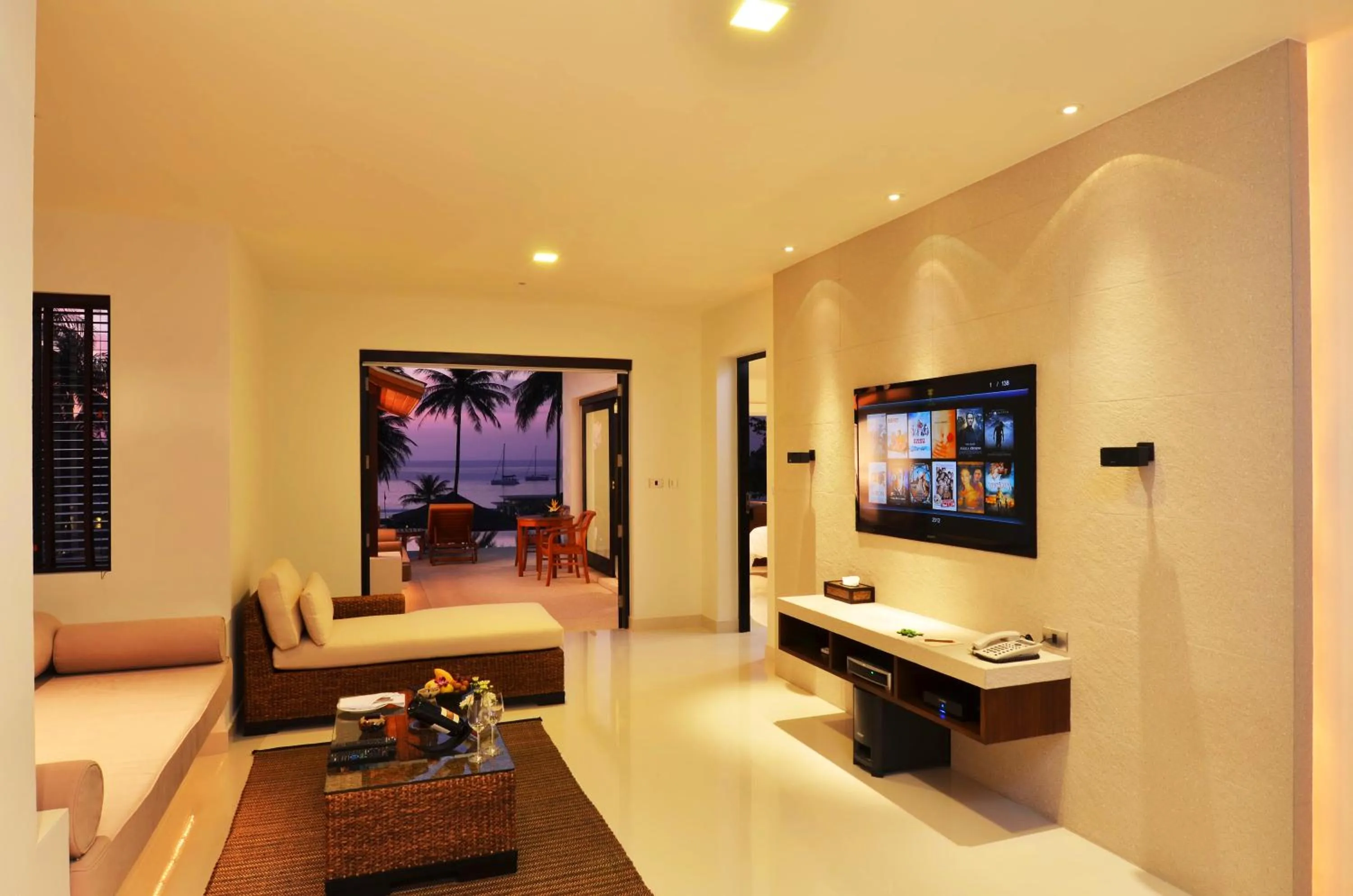 Seating area in The Racha