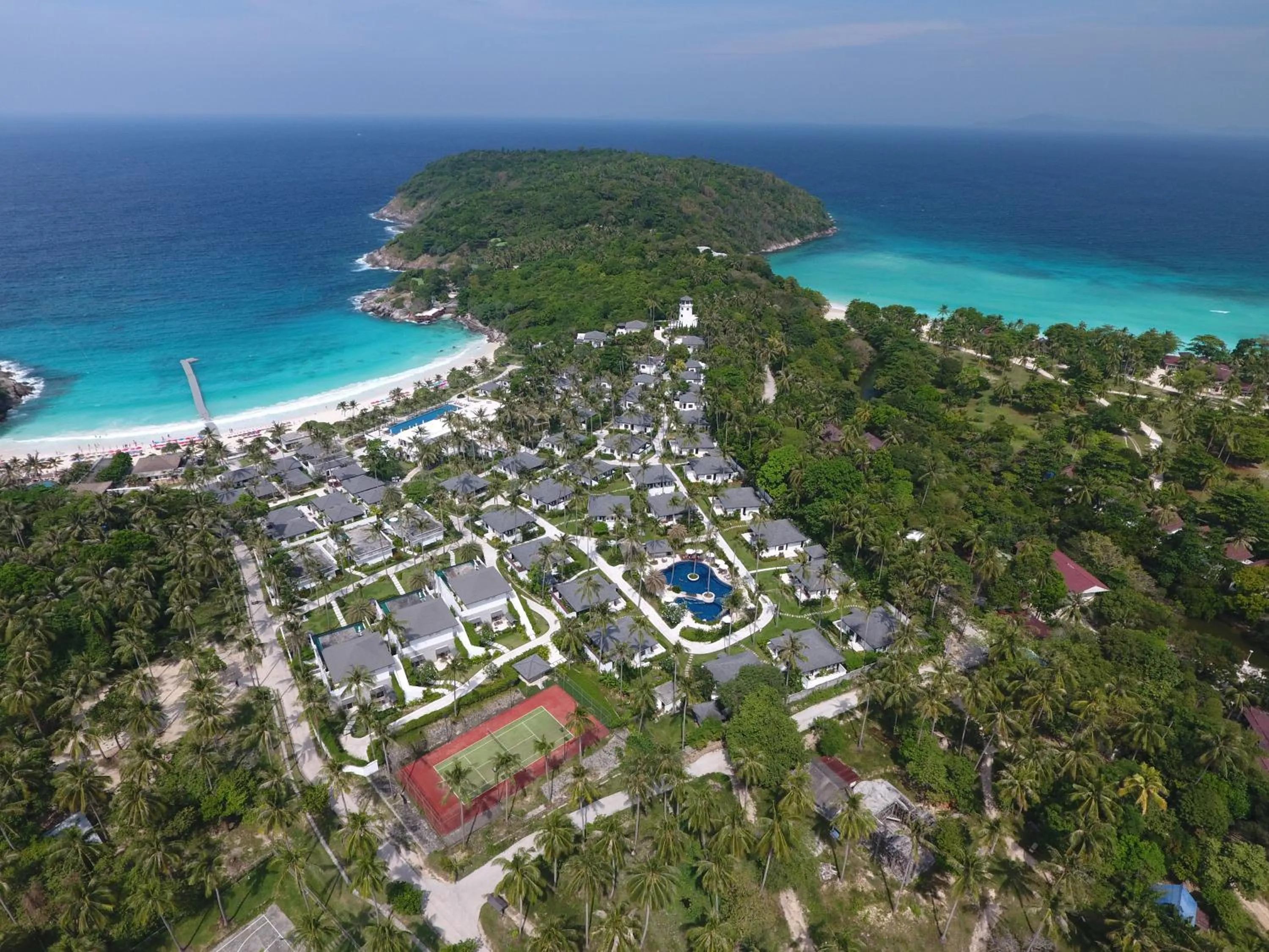 Bird's eye view in The Racha