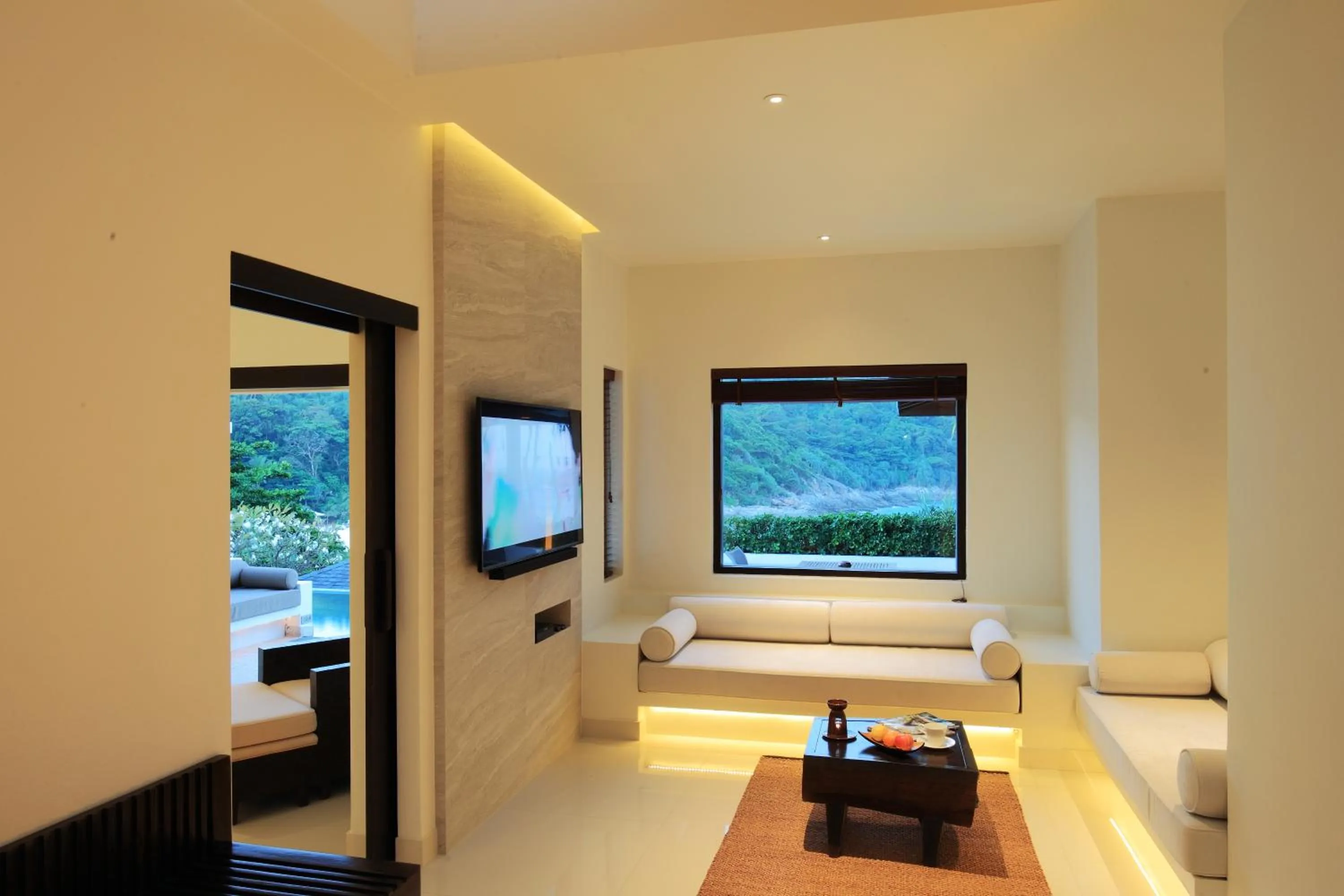 Living room in The Racha