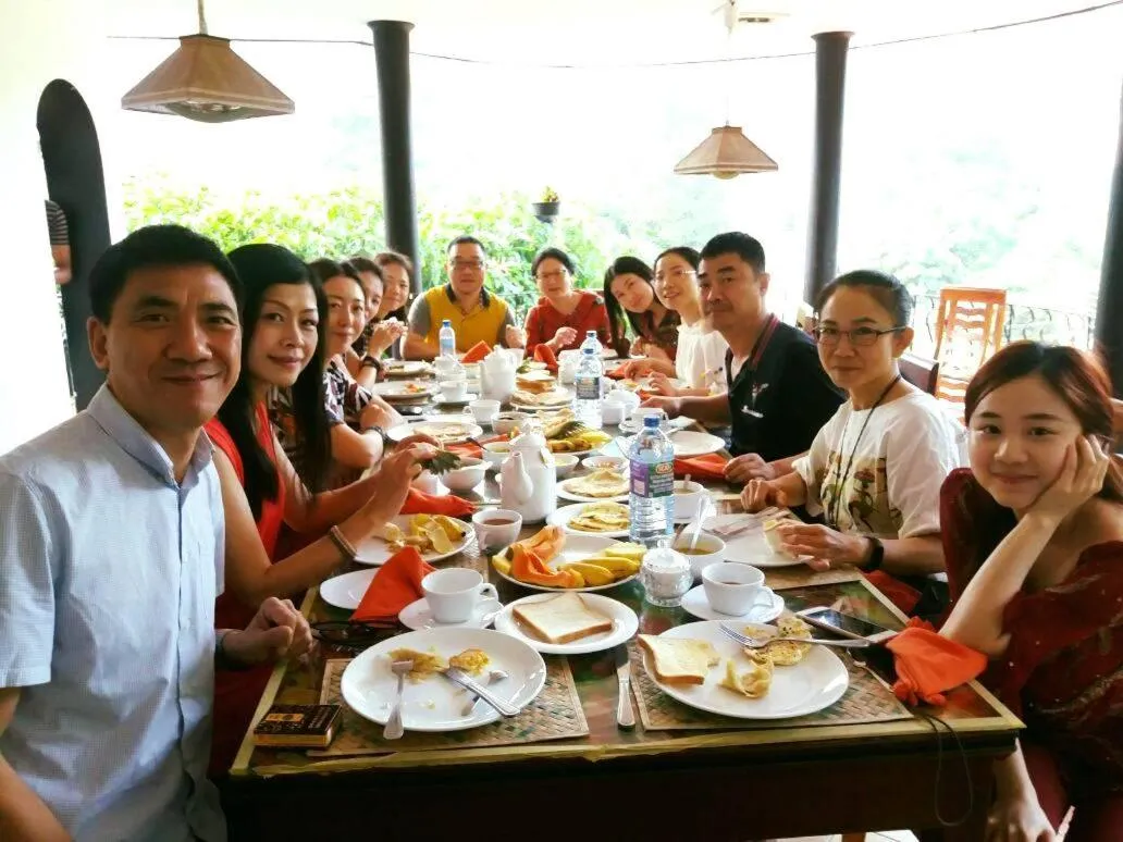 group of guests in New Kandy Residence