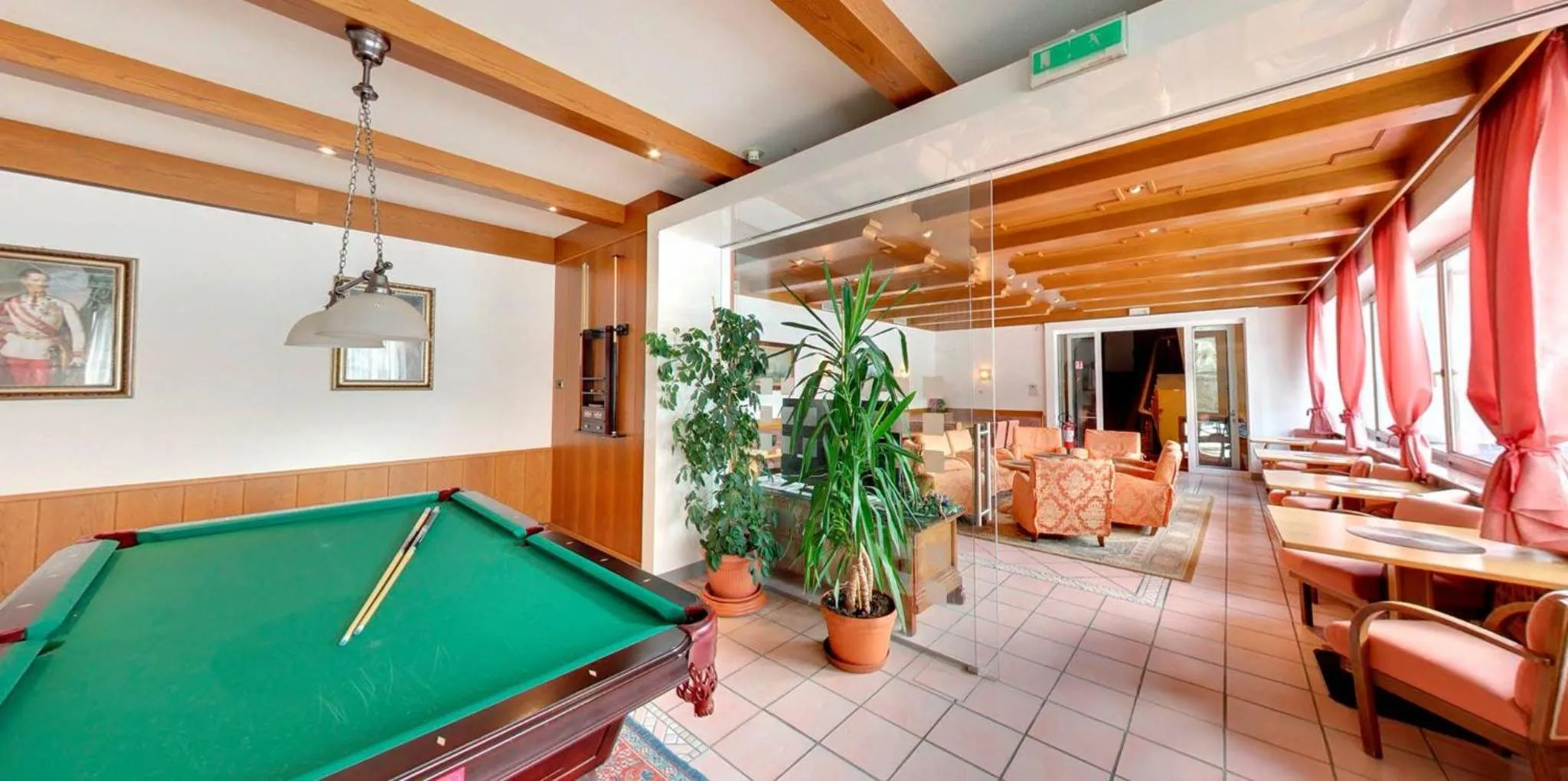 Billiard in Hotel Union