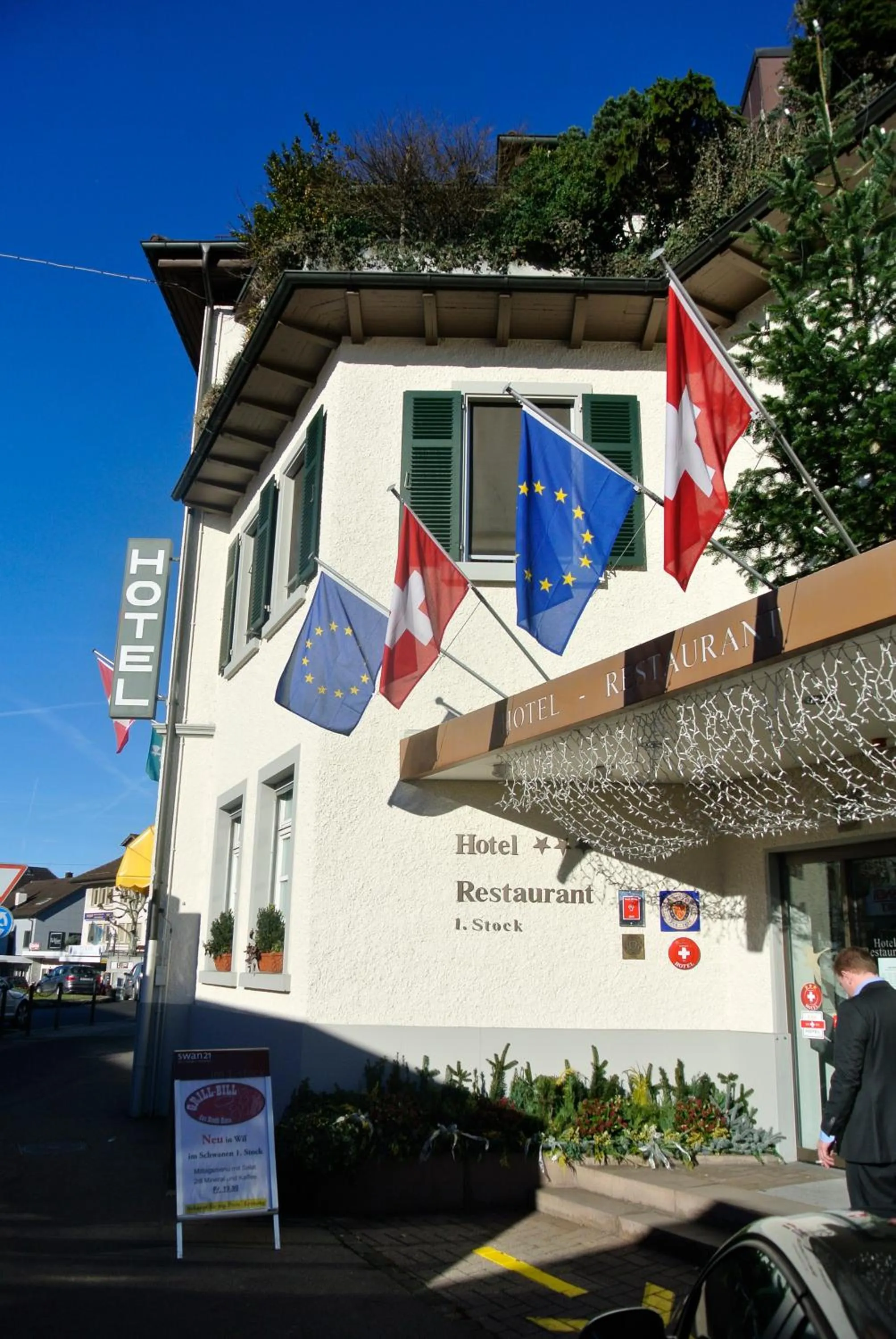 Property building in Hotel Schwanen Wil