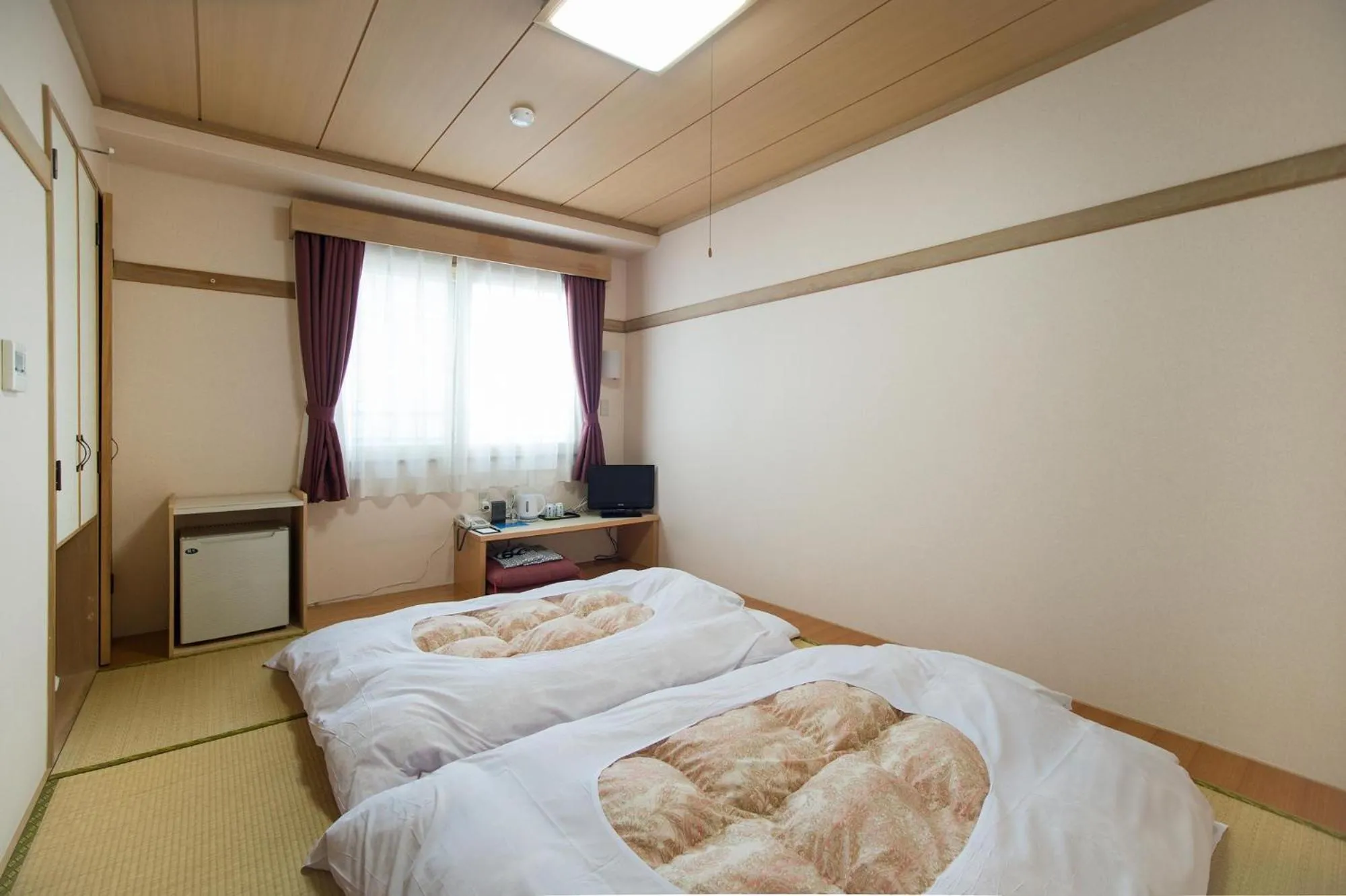 Photo of the whole room, Bed in Hotel All In Stay Hakodate