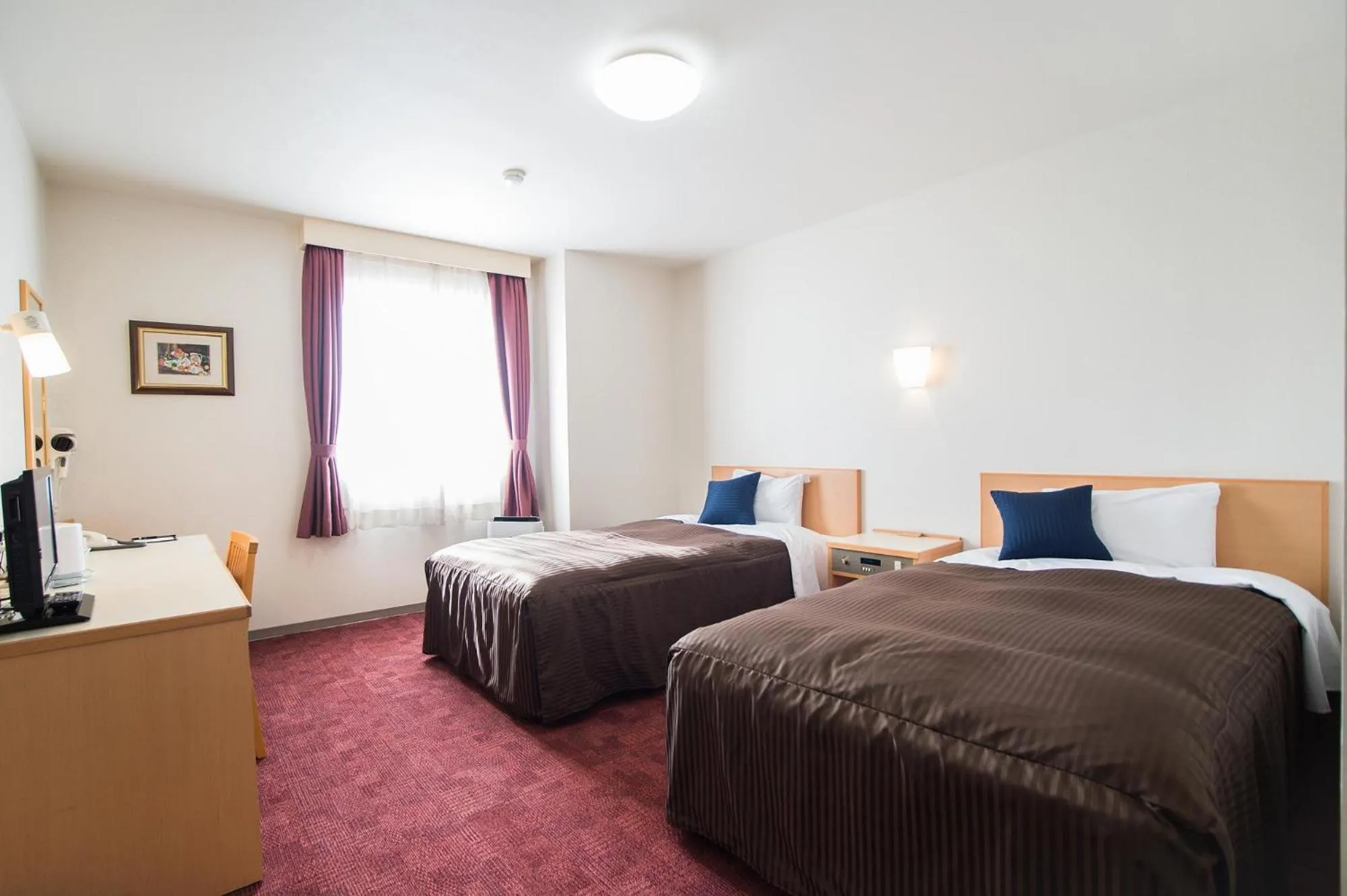 Photo of the whole room, Bed in Hotel All In Stay Hakodate