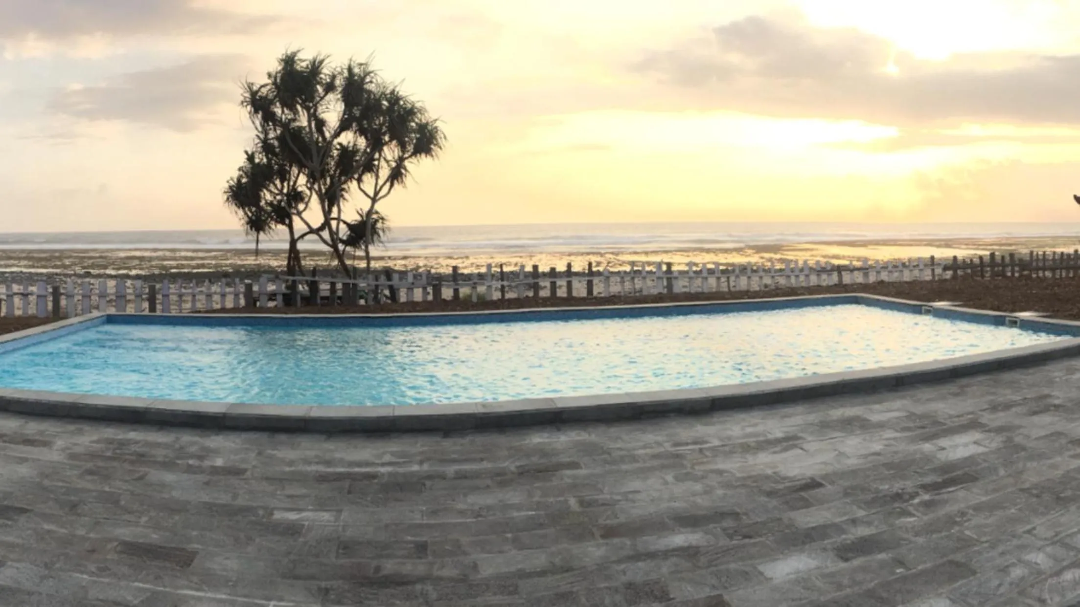 Swimming pool in The Tree House Sumbawa