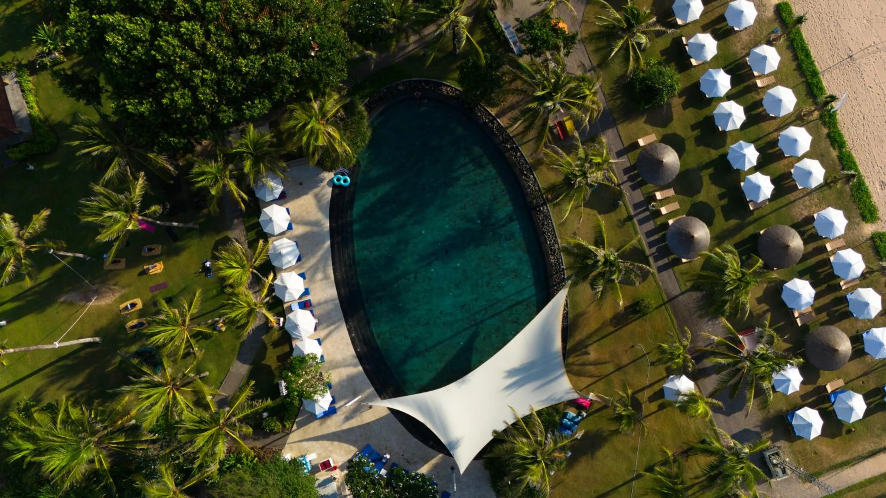 Swimming pool in Ayodya Resort Bali