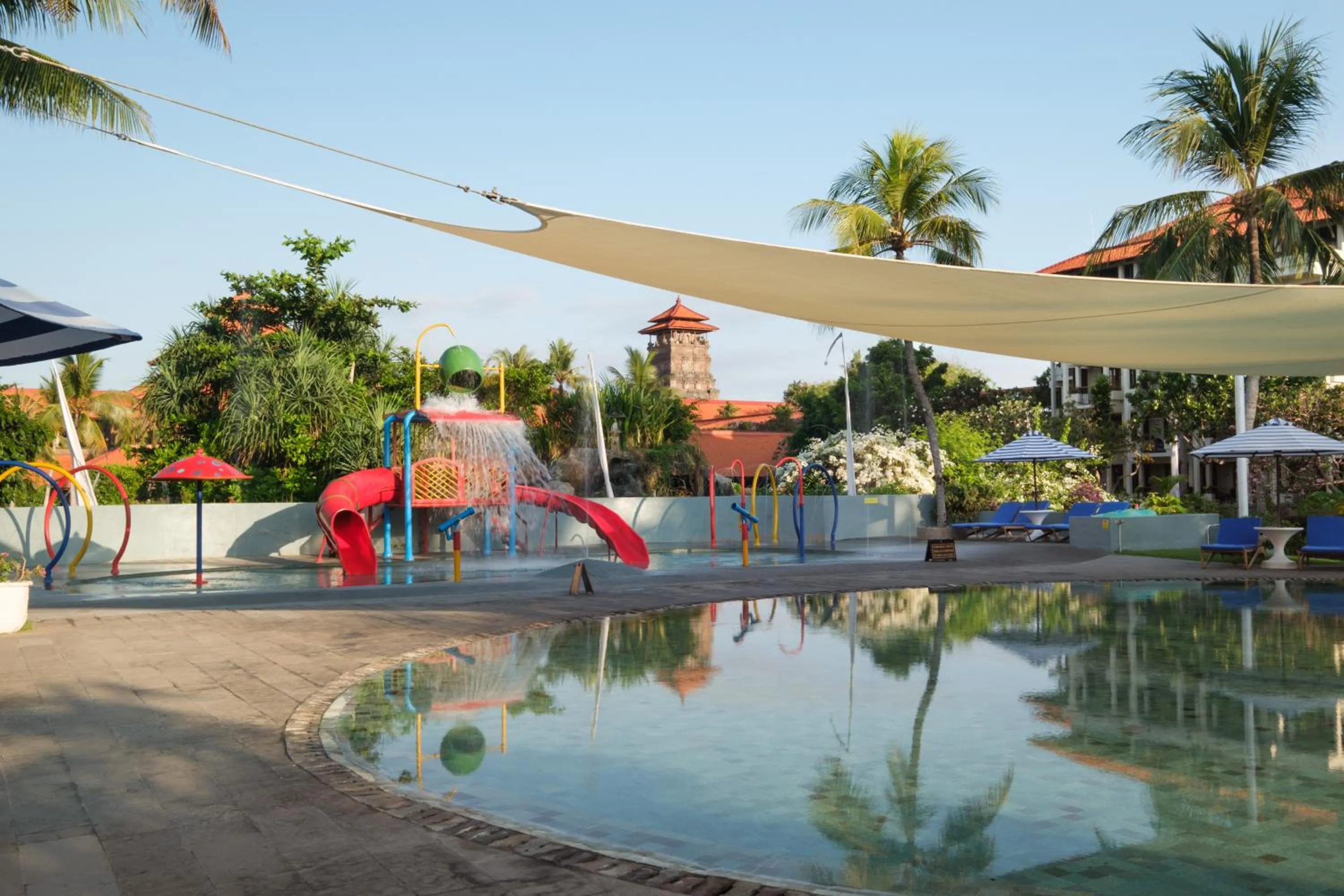 Swimming pool in Ayodya Resort Bali