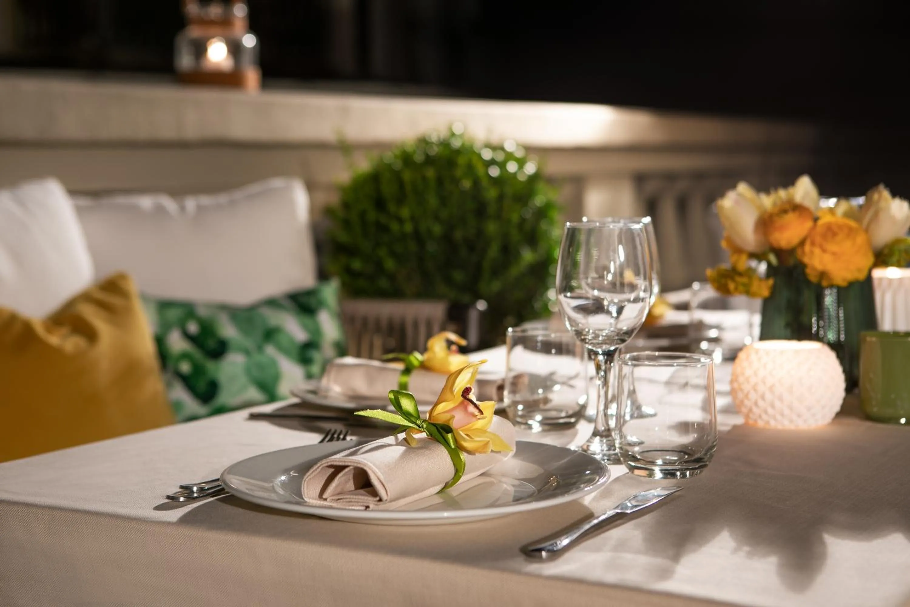 Decorative detail in Singer Palace Hotel Roma