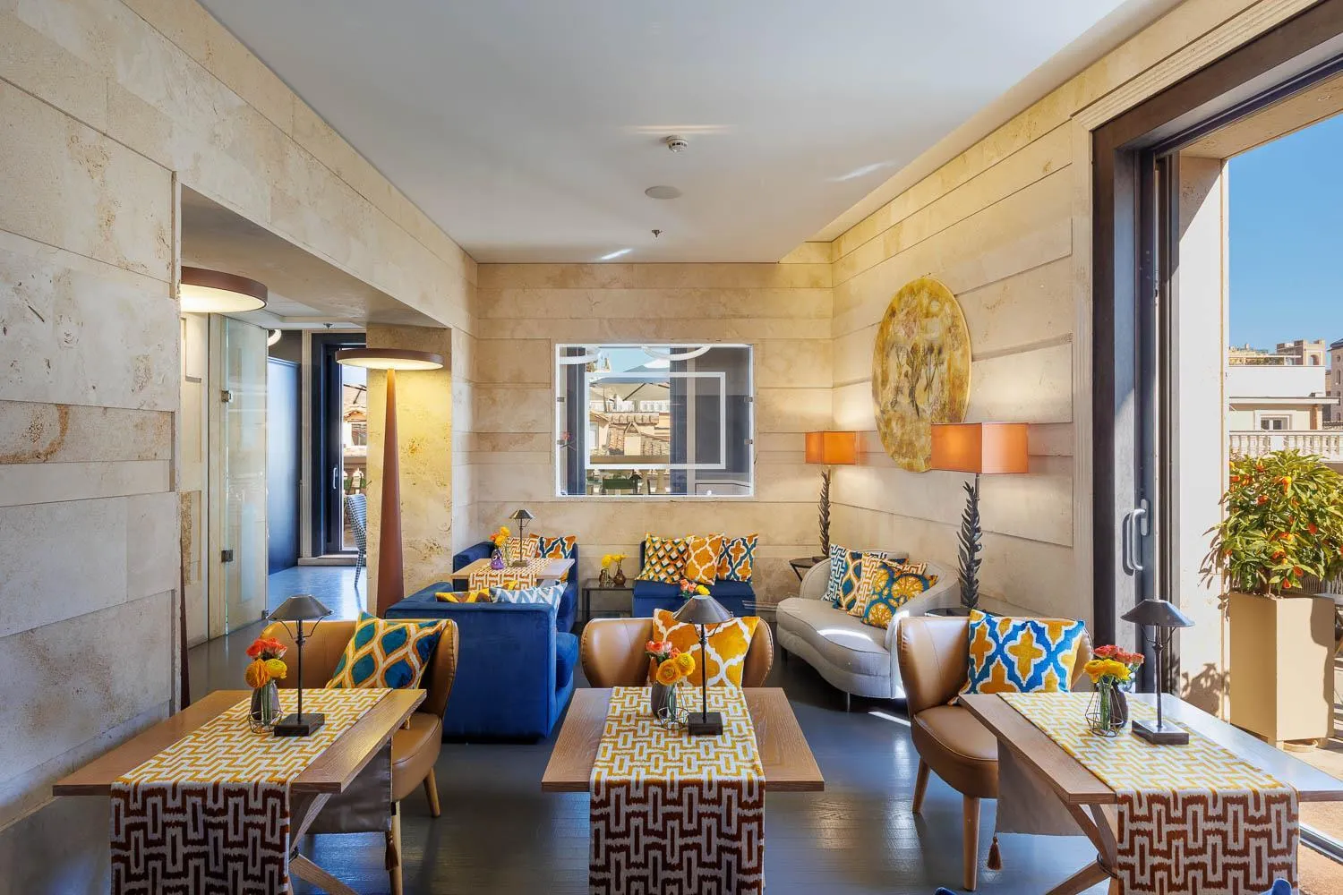 Restaurant/places to eat in Singer Palace Hotel Roma