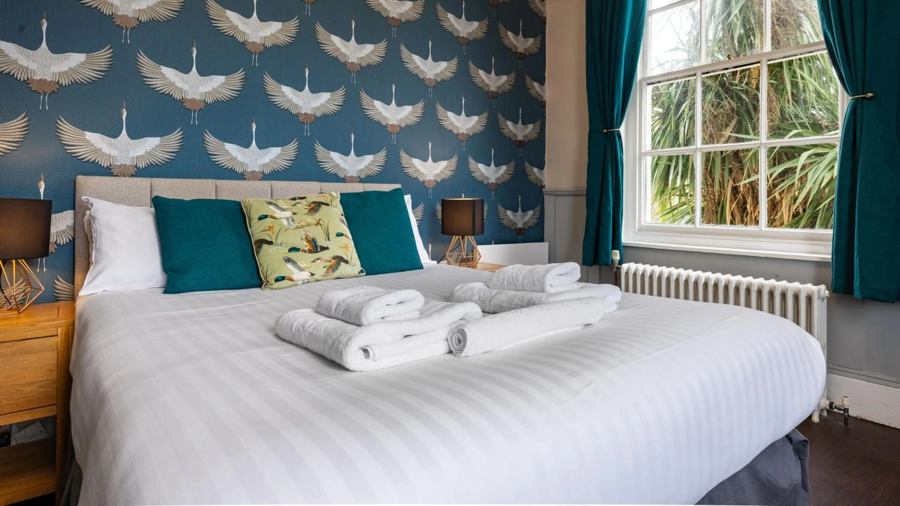 Bed in The Mortimer Arms