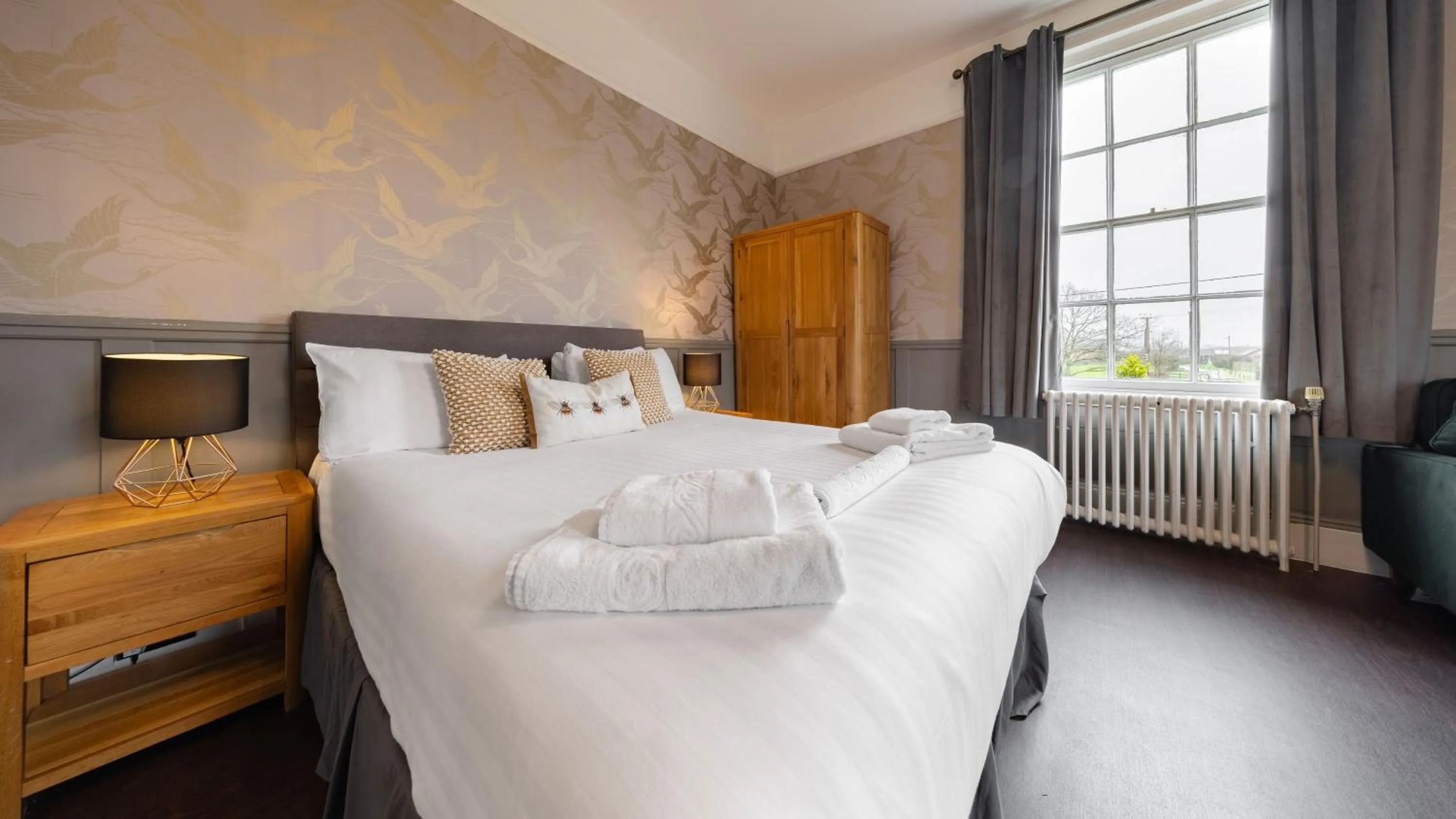 Bed in The Mortimer Arms