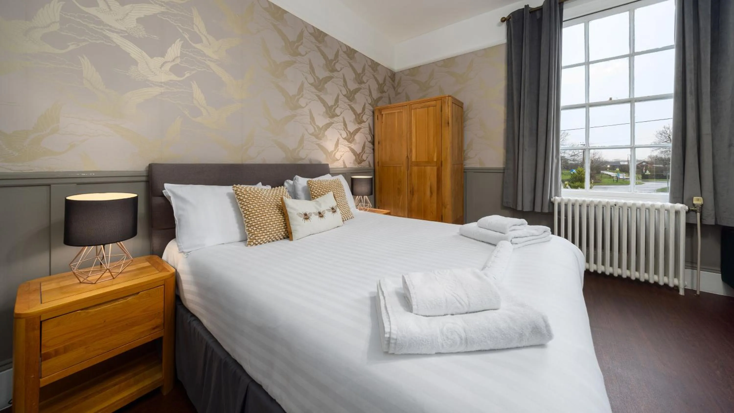 Bed in The Mortimer Arms