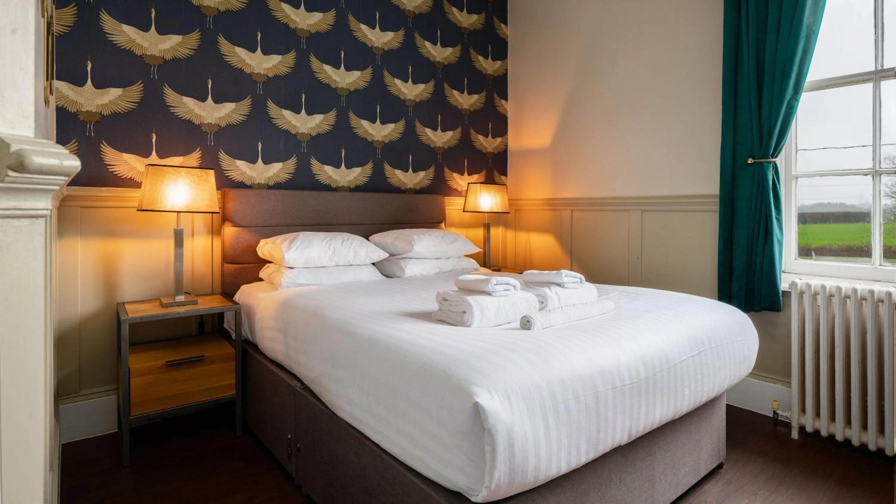 Bed in The Mortimer Arms