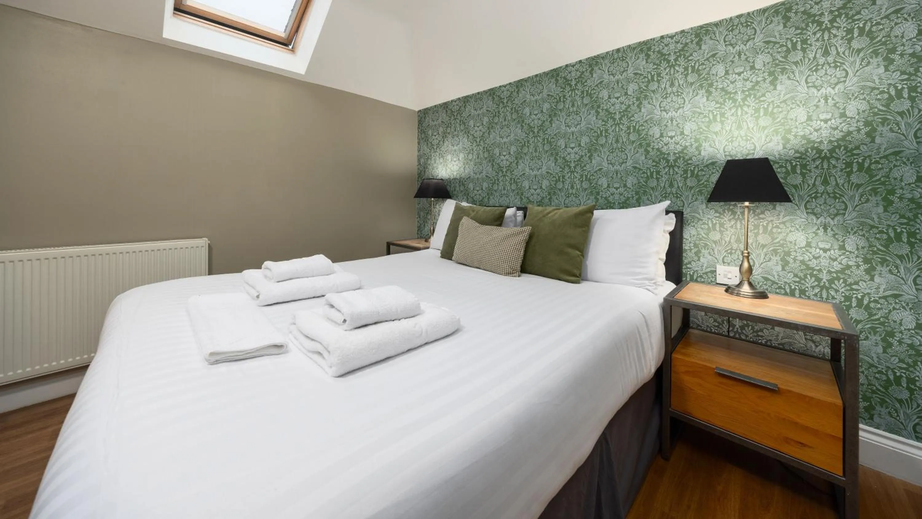 Bed in The Mortimer Arms