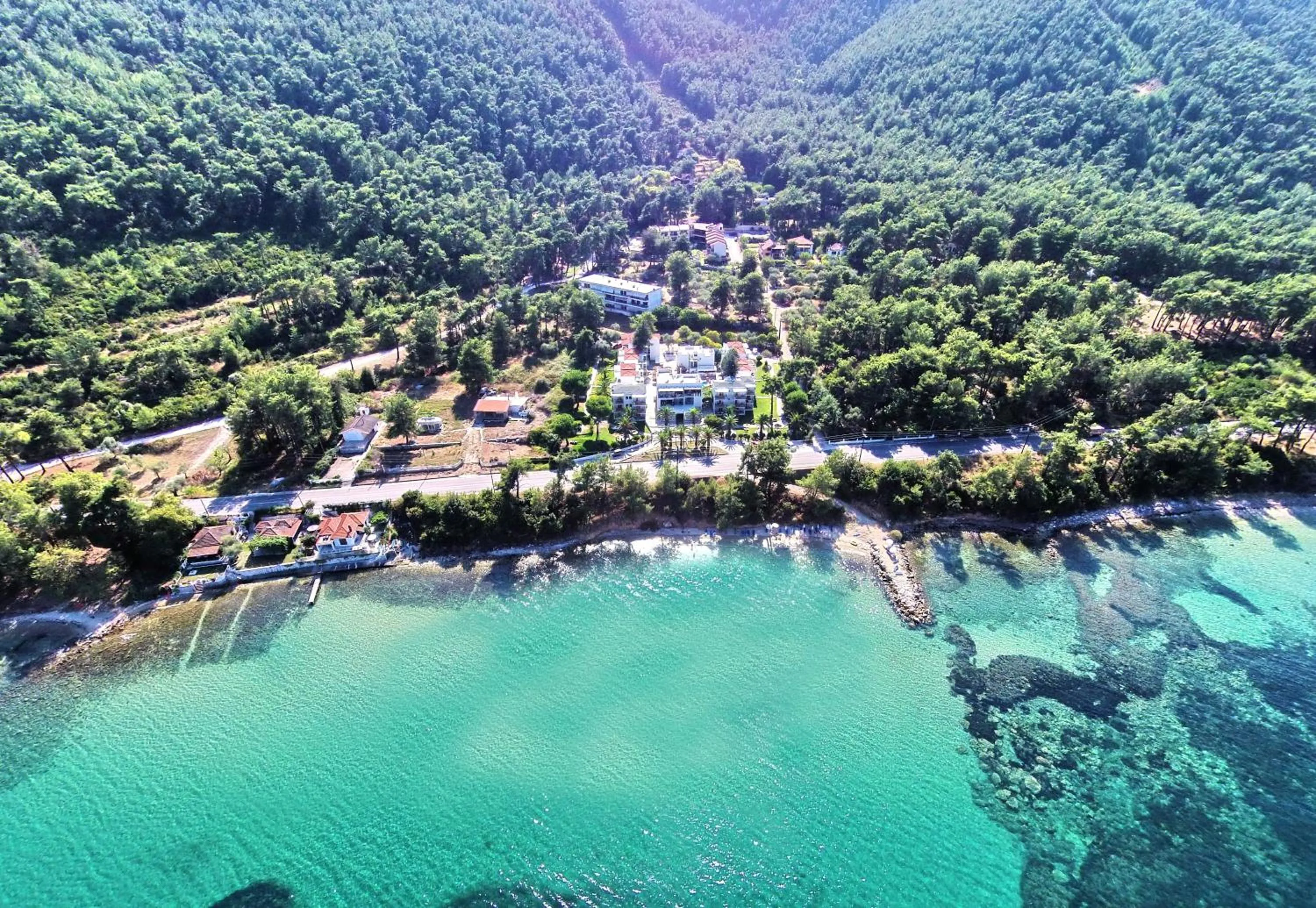 Bird's eye view in Esperides Hotel