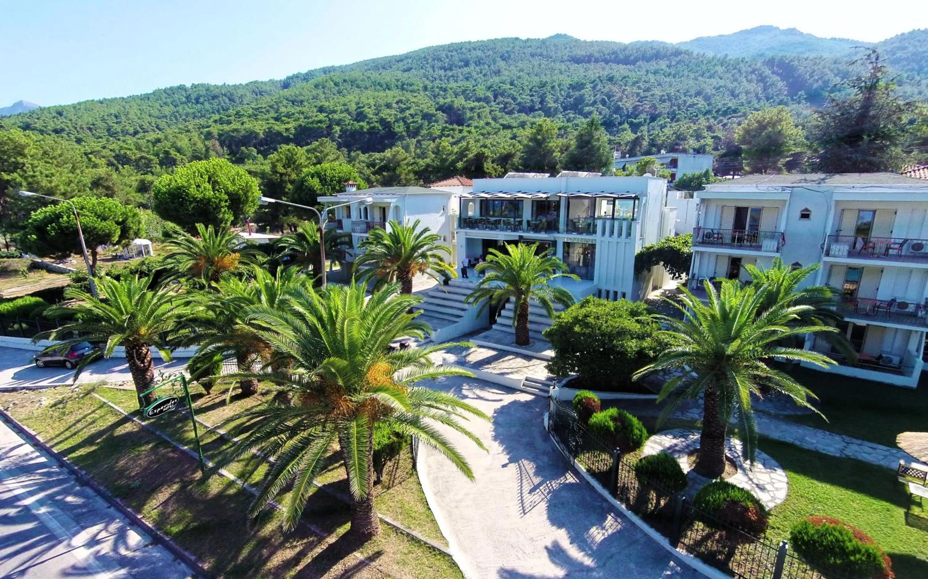 Bird's eye view in Esperides Hotel