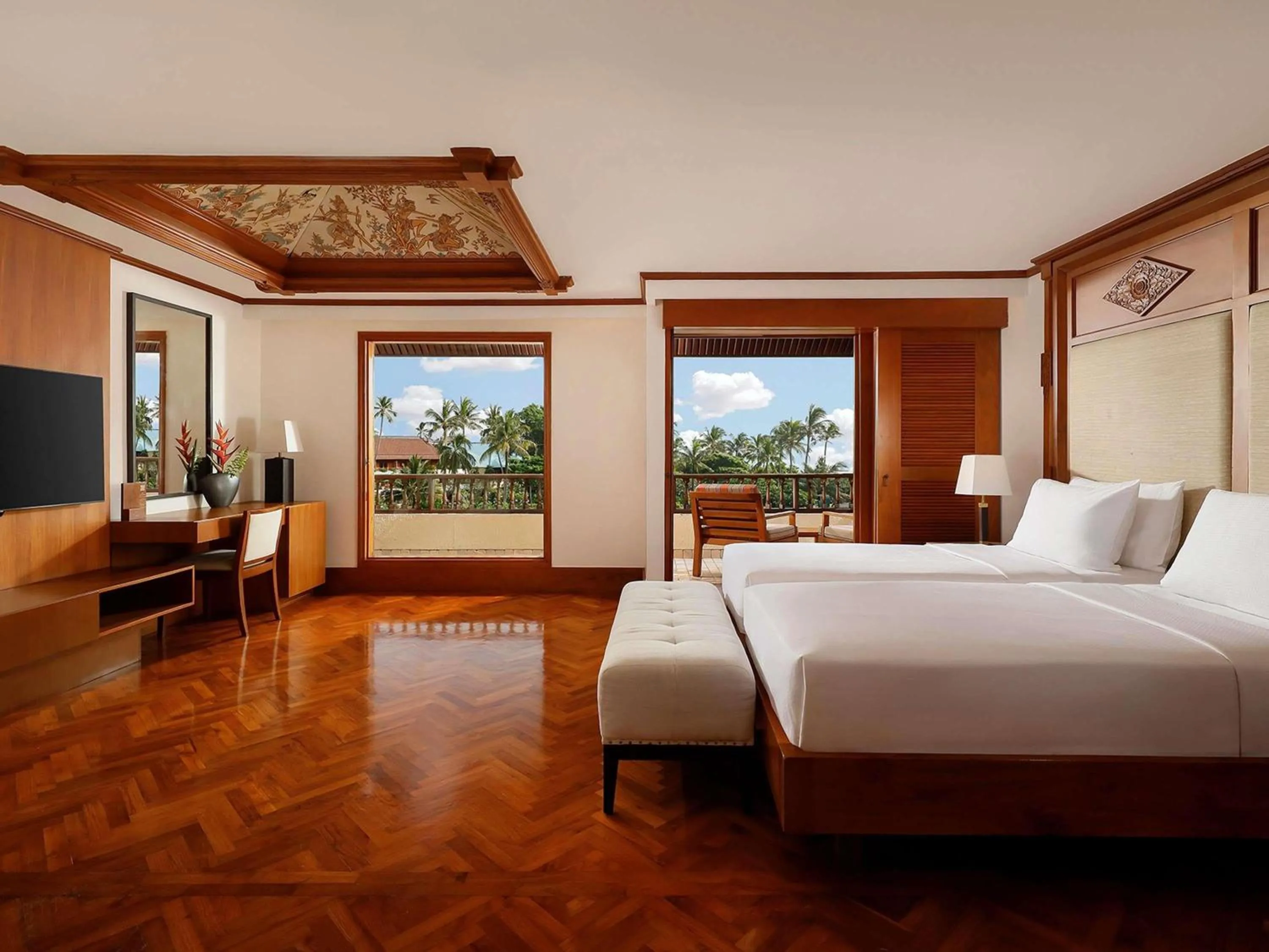 Bedroom, Bed in Nusa Dua Beach Hotel and Spa - Handwritten Collection