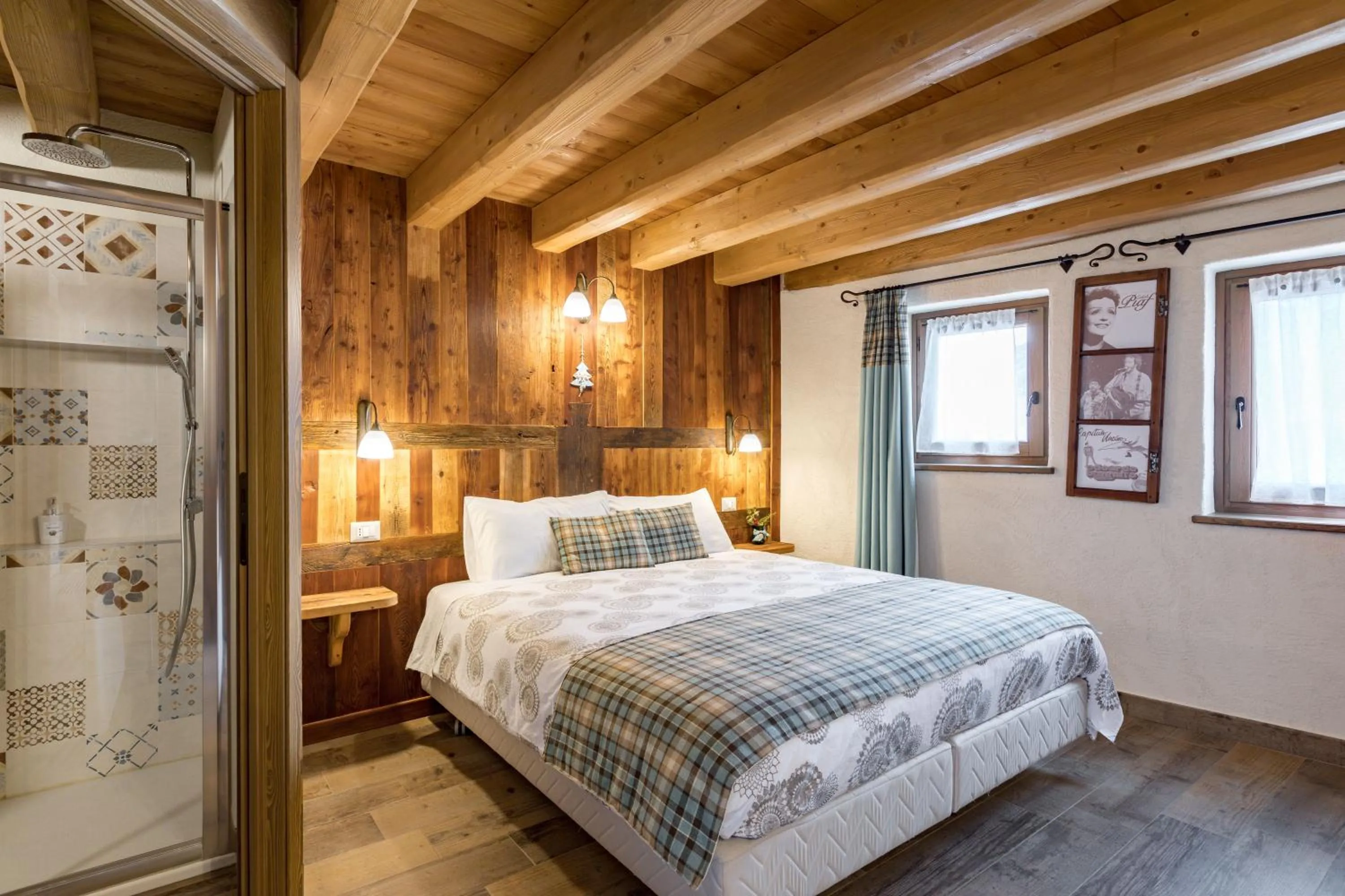 Bedroom, Bed in Chambres d'hôtes La Moraine Enchantée