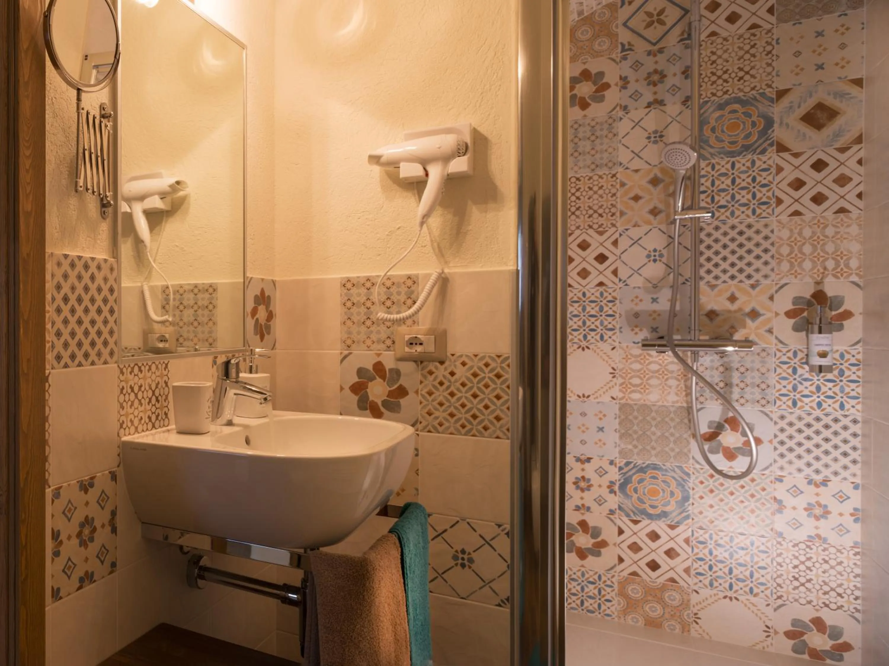 Bathroom in Chambres d'hôtes La Moraine Enchantée