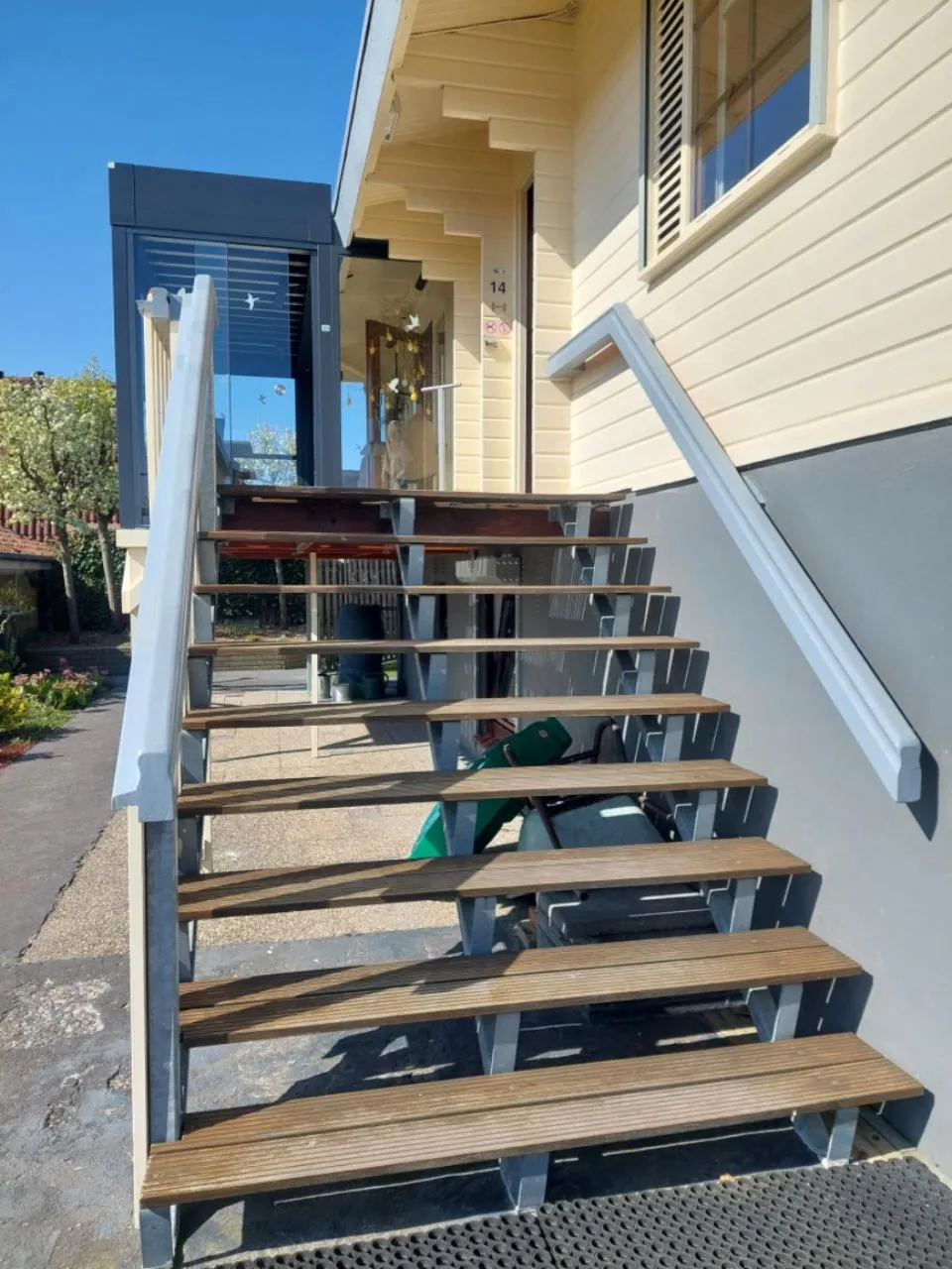 Facade/entrance in B&B Rehoboth