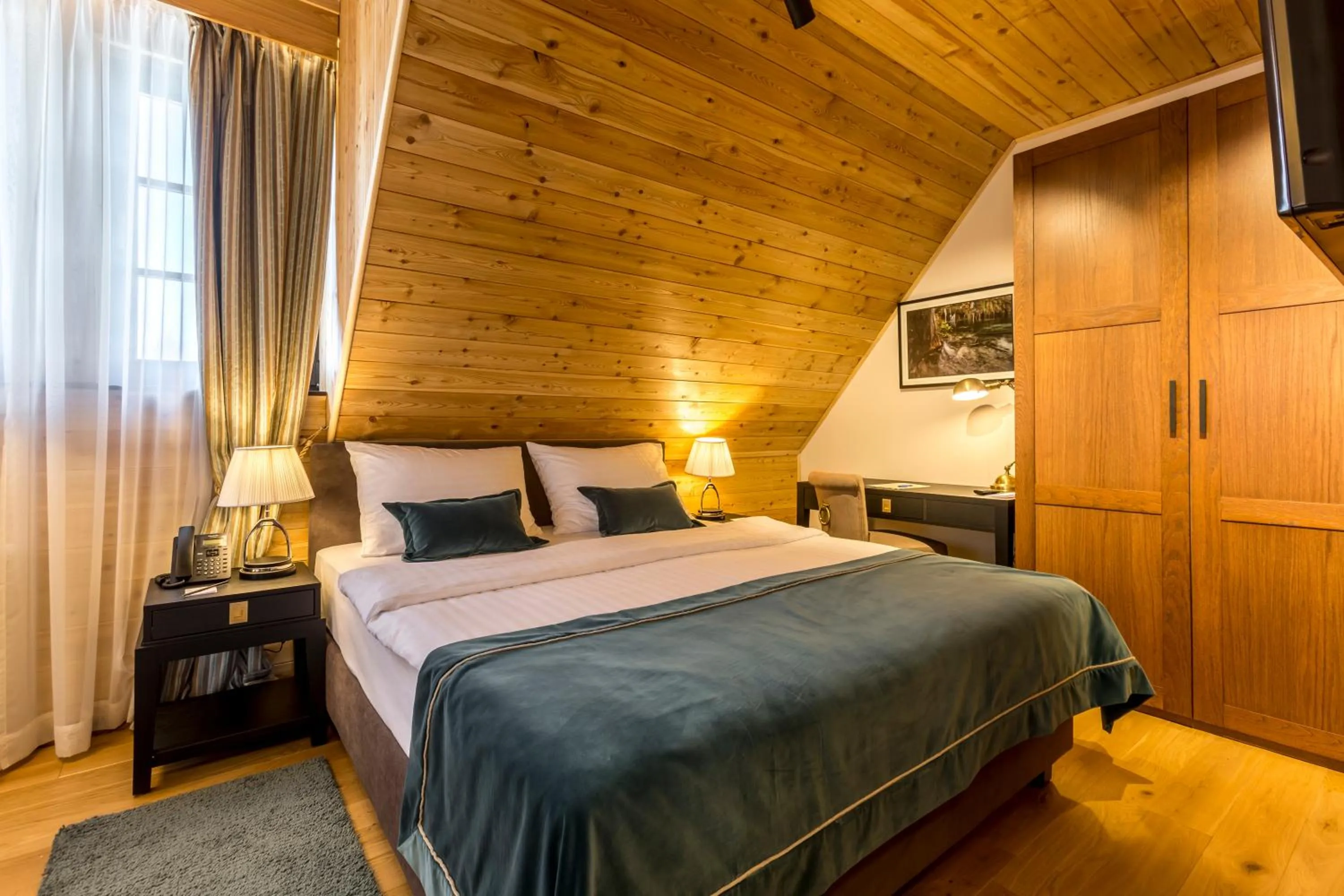 Bed in Fenomen Plitvice Resort