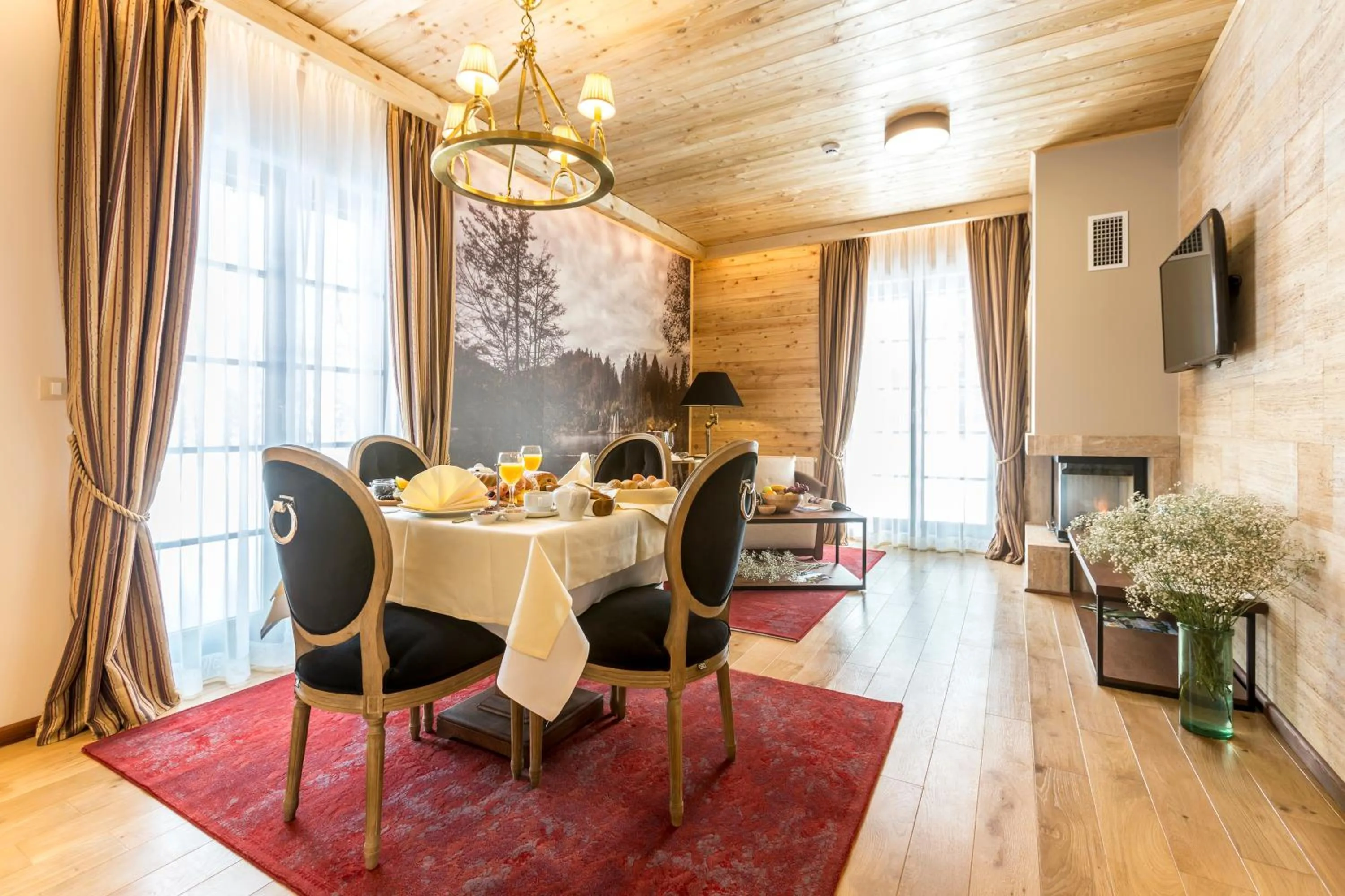 Living room in Fenomen Plitvice Resort