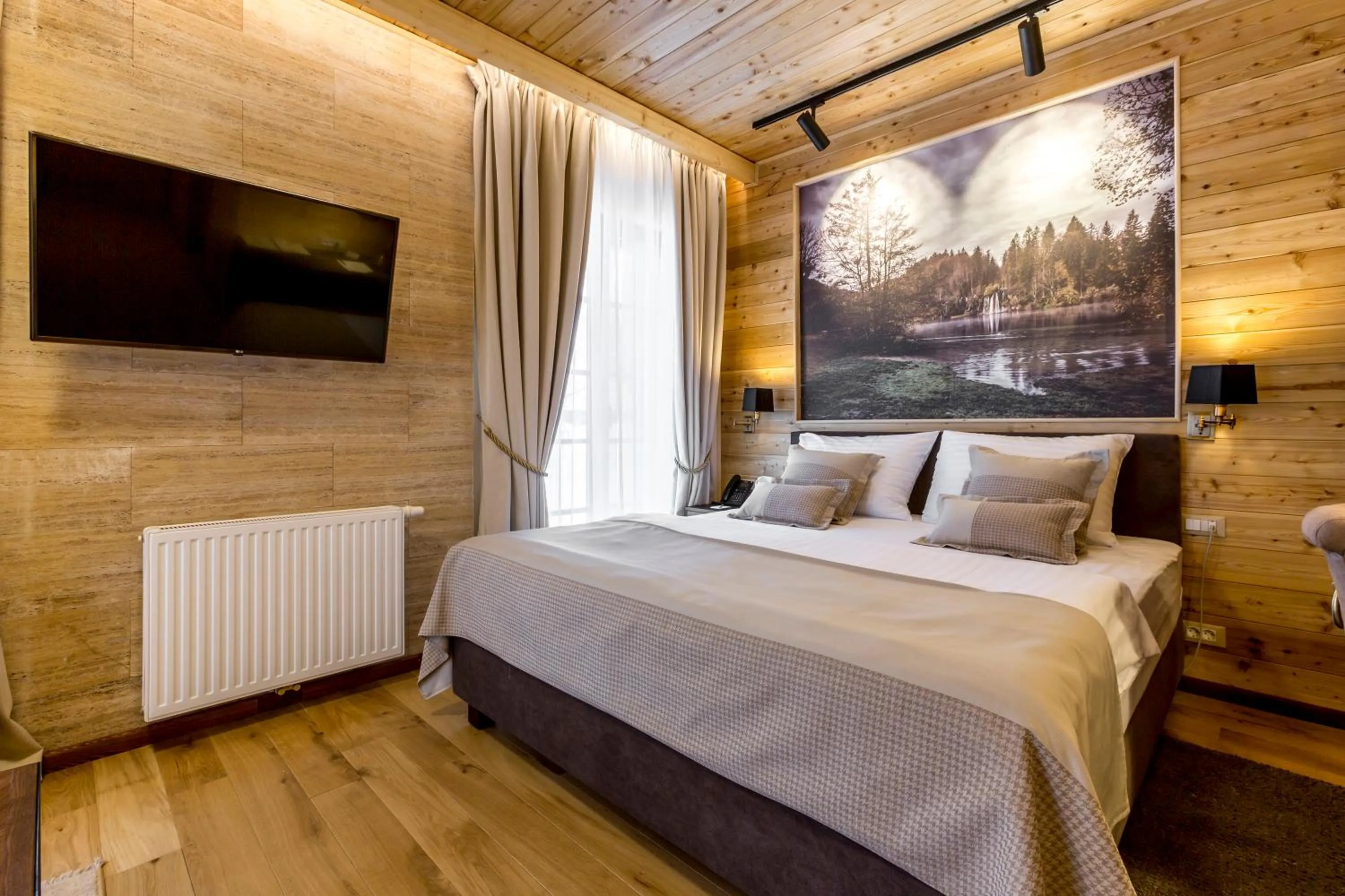 Bed in Fenomen Plitvice Resort
