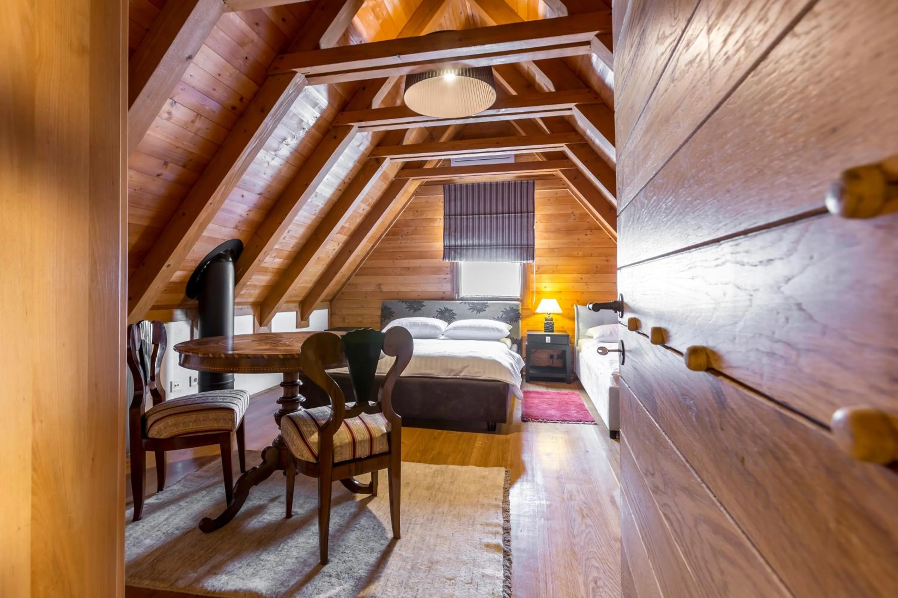 Photo of the whole room, Bed in Fenomen Plitvice Resort