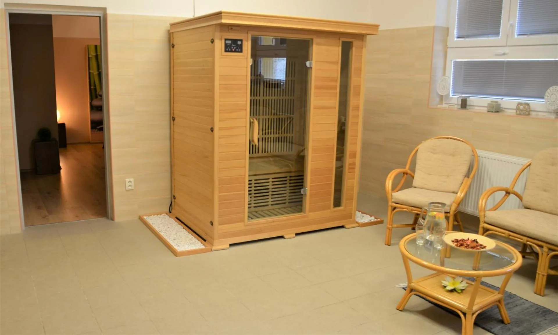 Sauna in Resort Erich