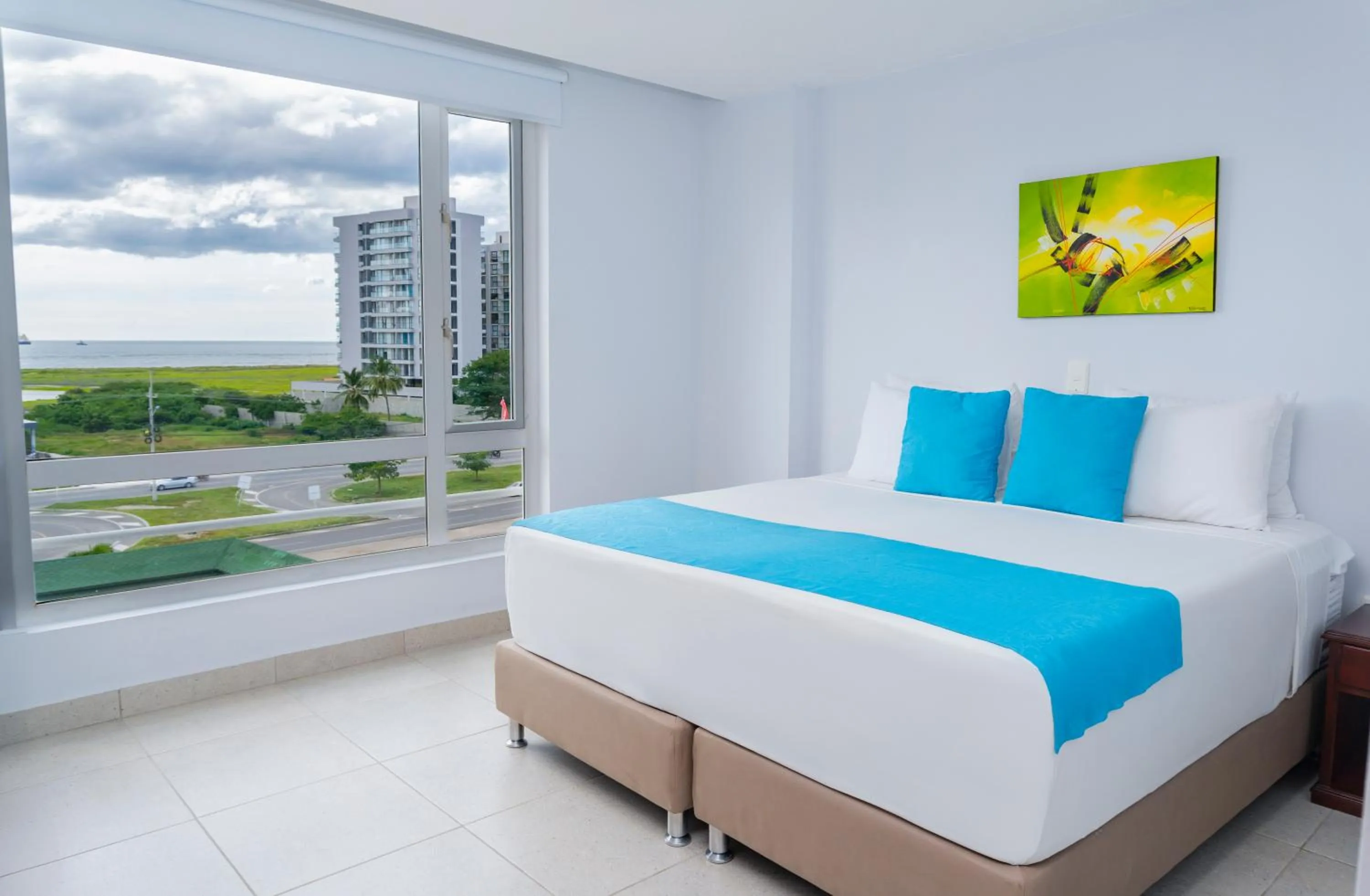 Bed in Sanha Plus Hotel