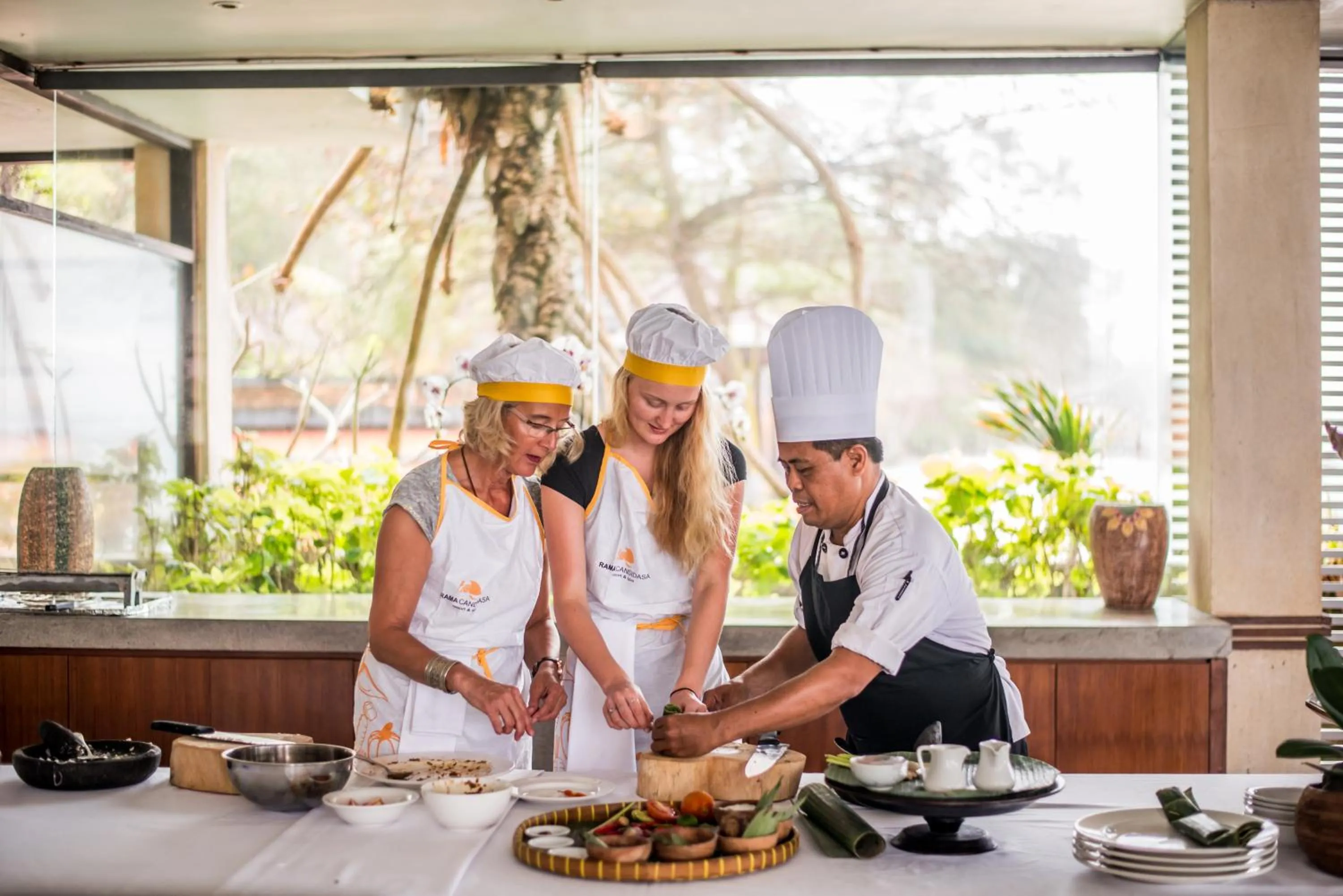 Food in Ramayana Candidasa Beach Resort