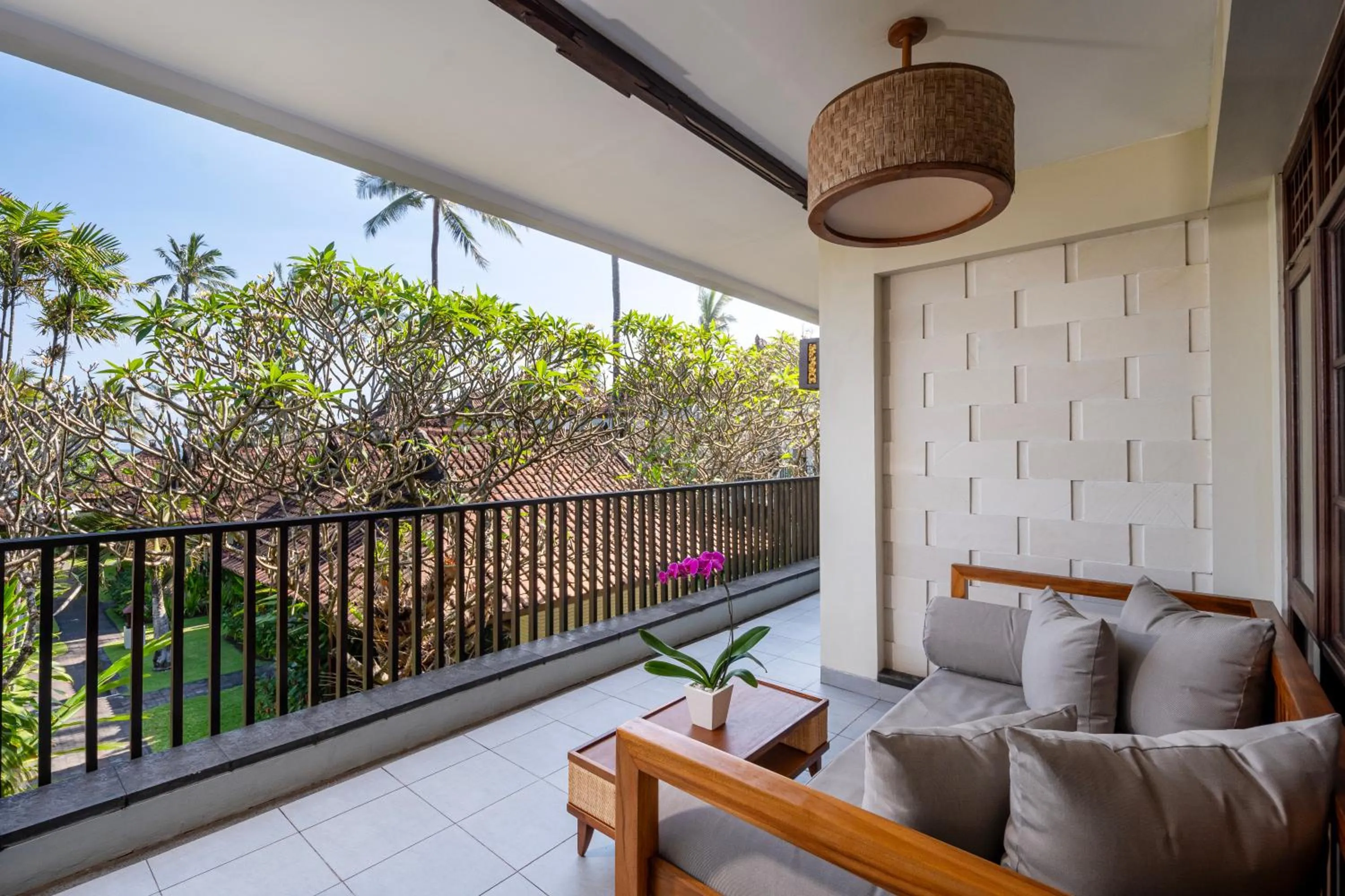 Balcony/Terrace in Ramayana Candidasa Beach Resort