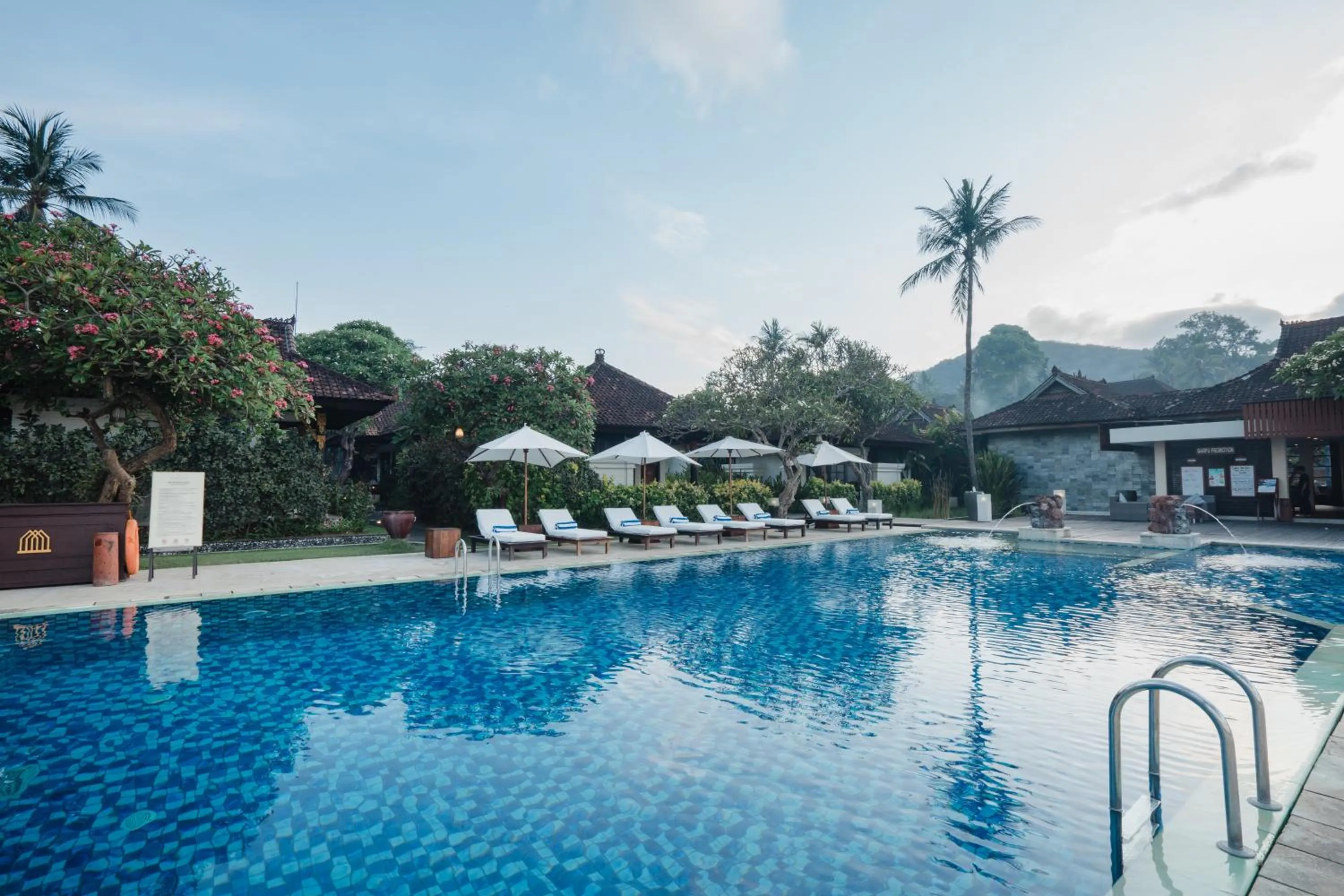 Swimming pool in Ramayana Candidasa Beach Resort