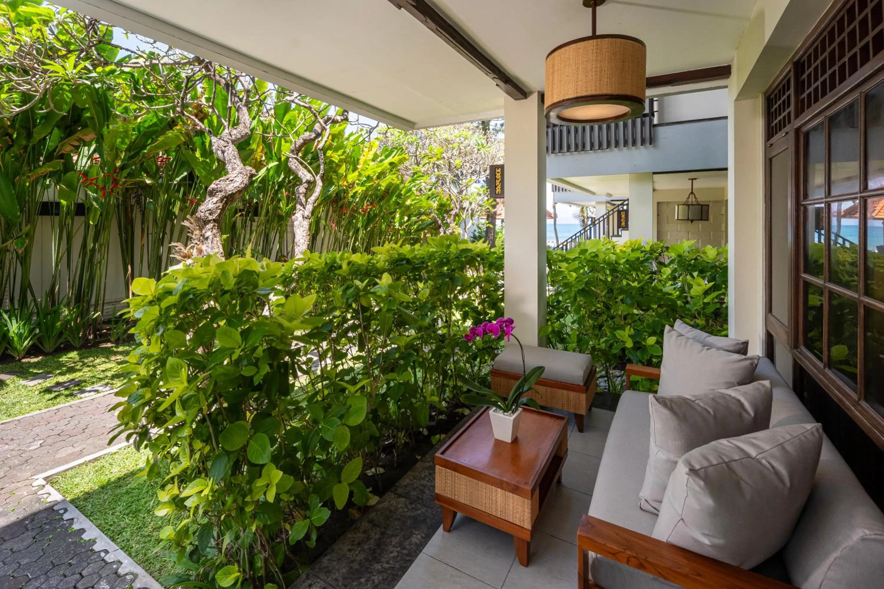 Balcony/Terrace in Ramayana Candidasa Beach Resort