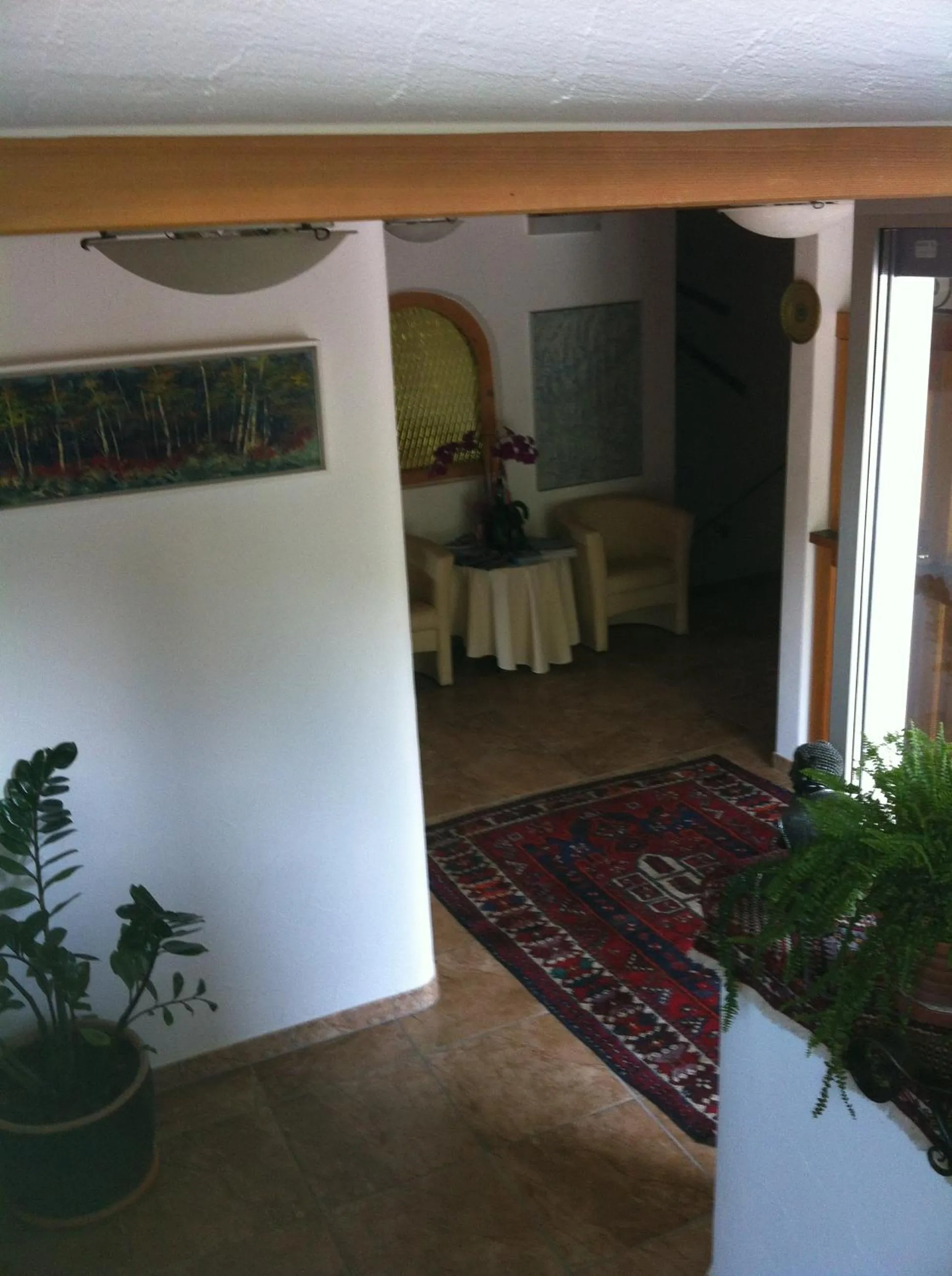 Lobby or reception in Hotel Pizzeria Selva