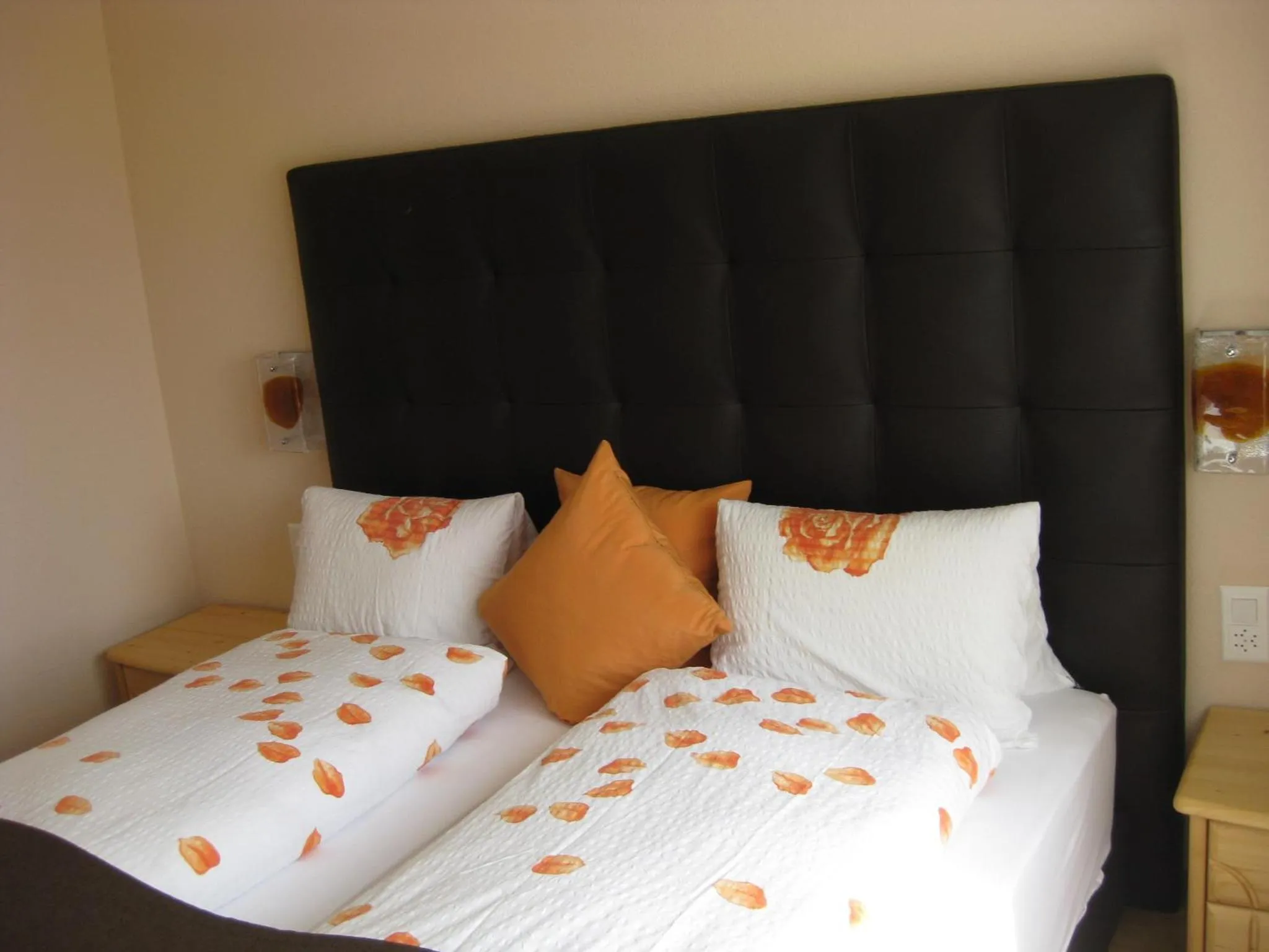 Bed in Hotel Pizzeria Selva