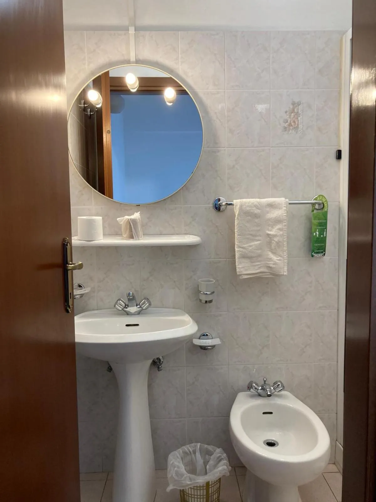 Bathroom in Hotel La Pineta