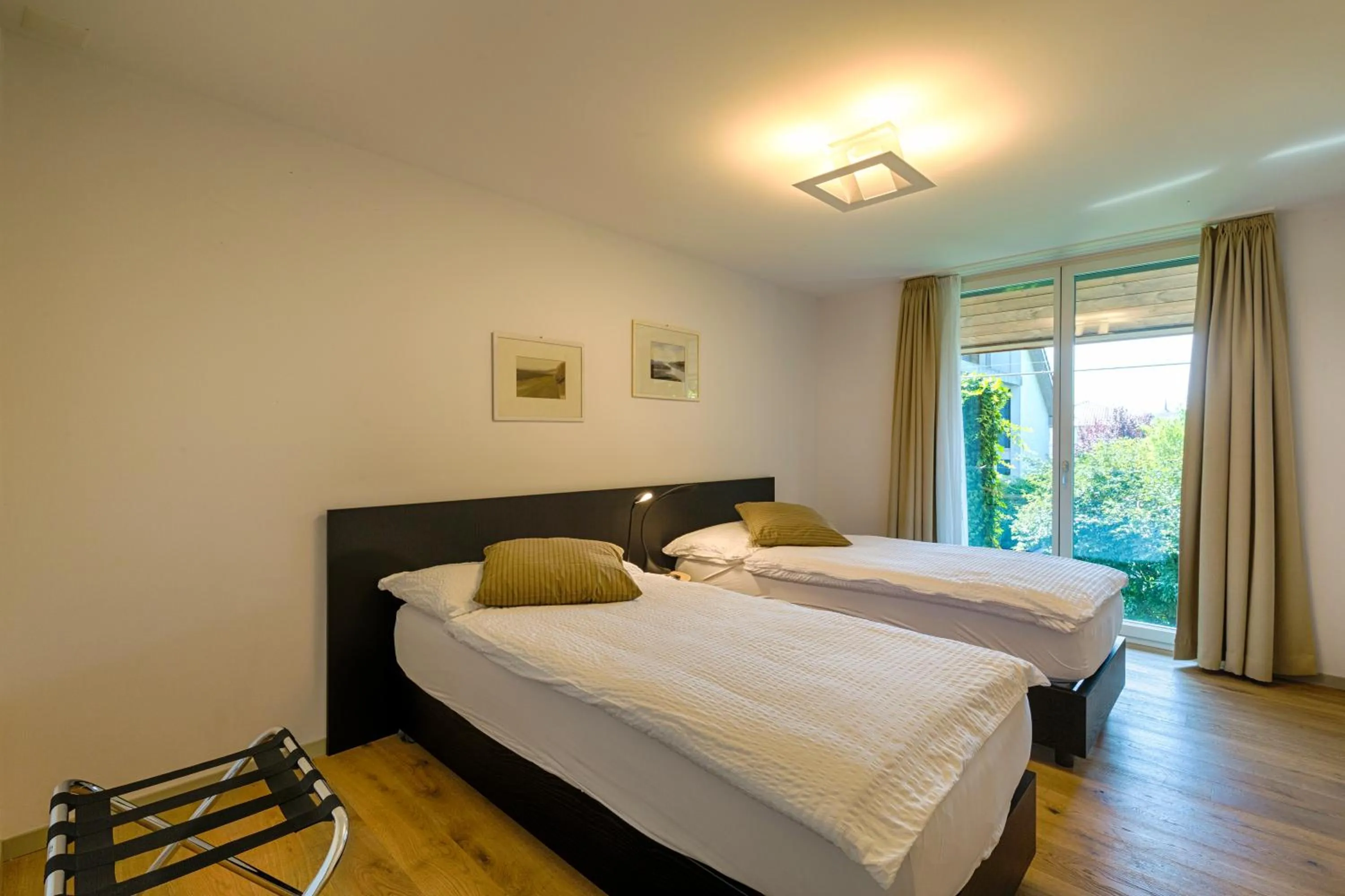 Bed in Hôtel la Croix Blanche