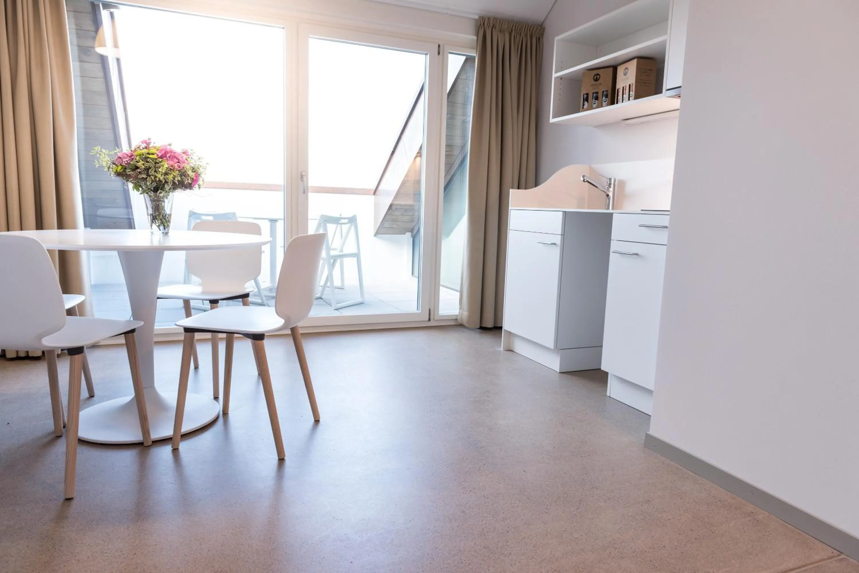 Balcony/Terrace in Hôtel la Croix Blanche