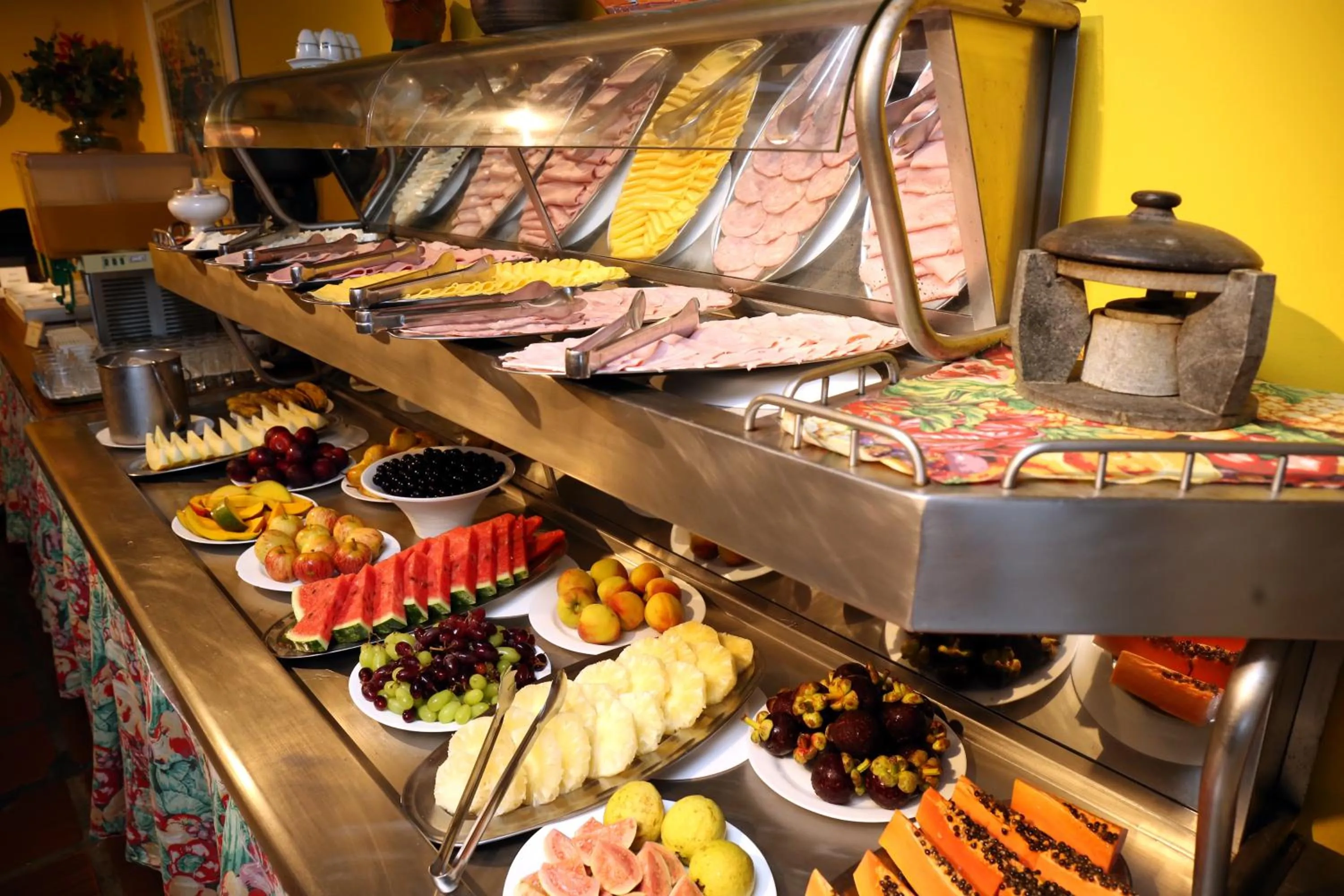 Buffet breakfast in Delphin Beach Hotel